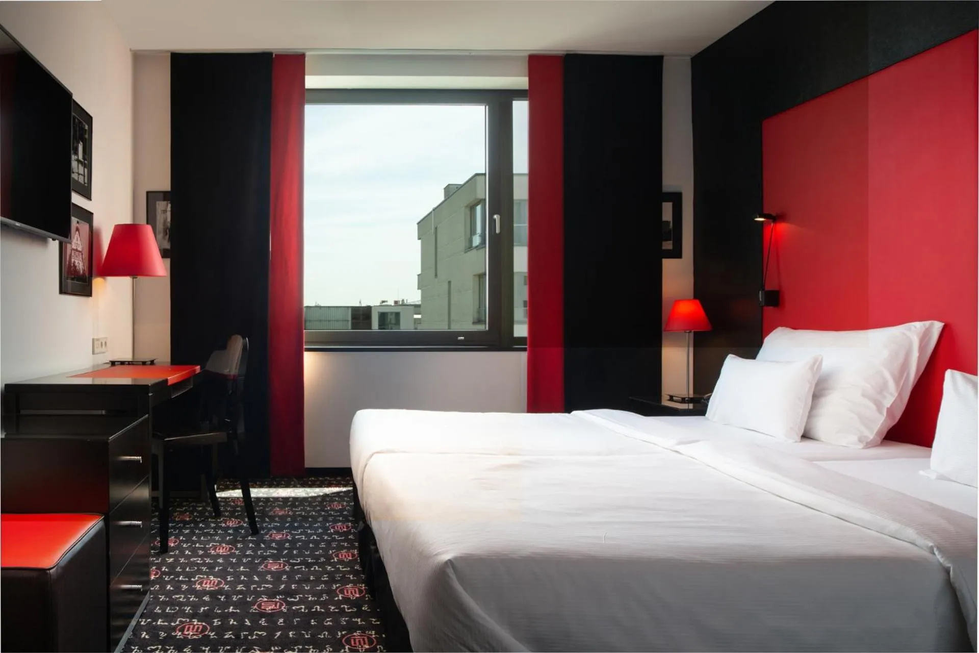 Photo of the whole room, Bed in OREA Hotel Angelo Praha