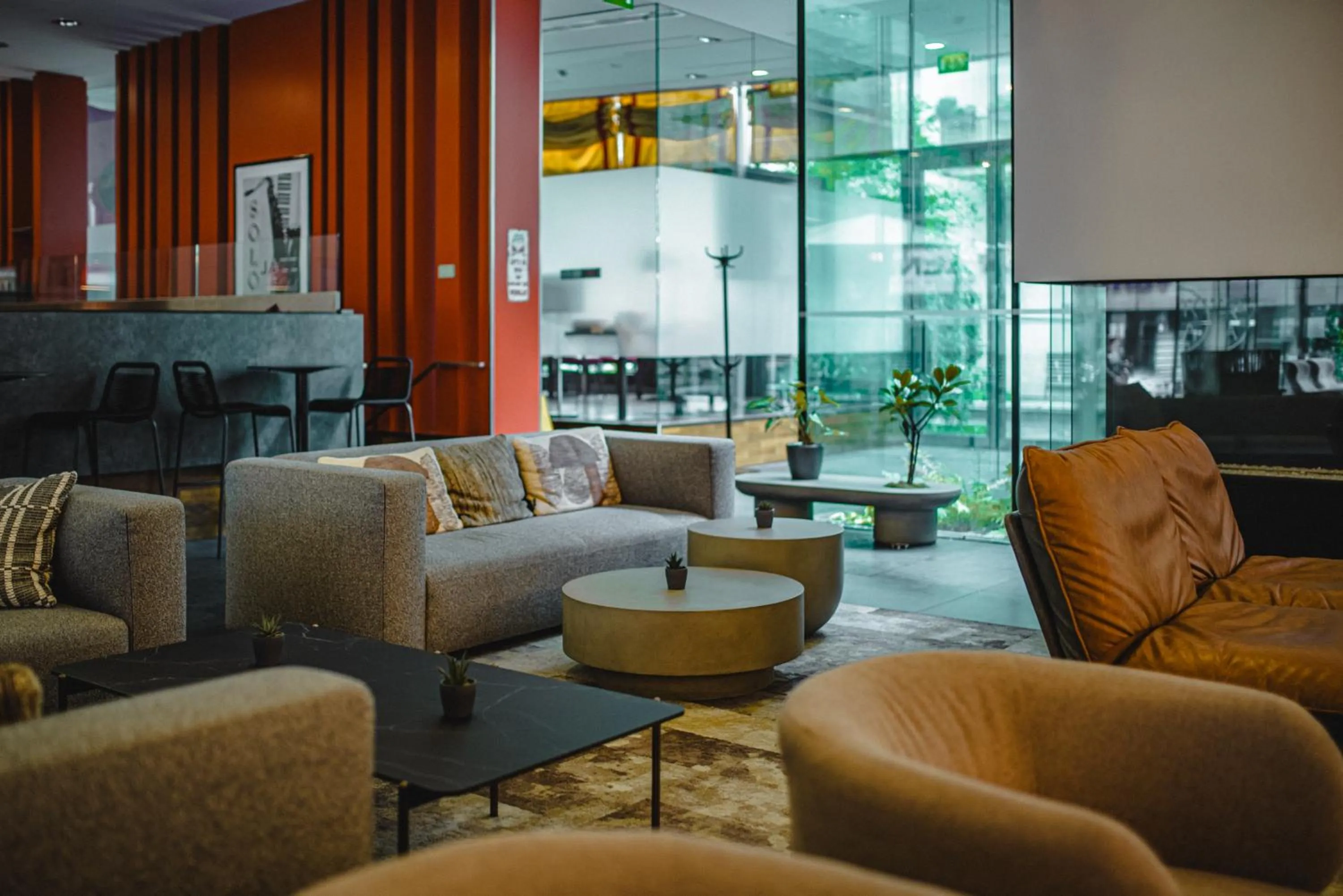 Lobby or reception in OREA Hotel Angelo Praha