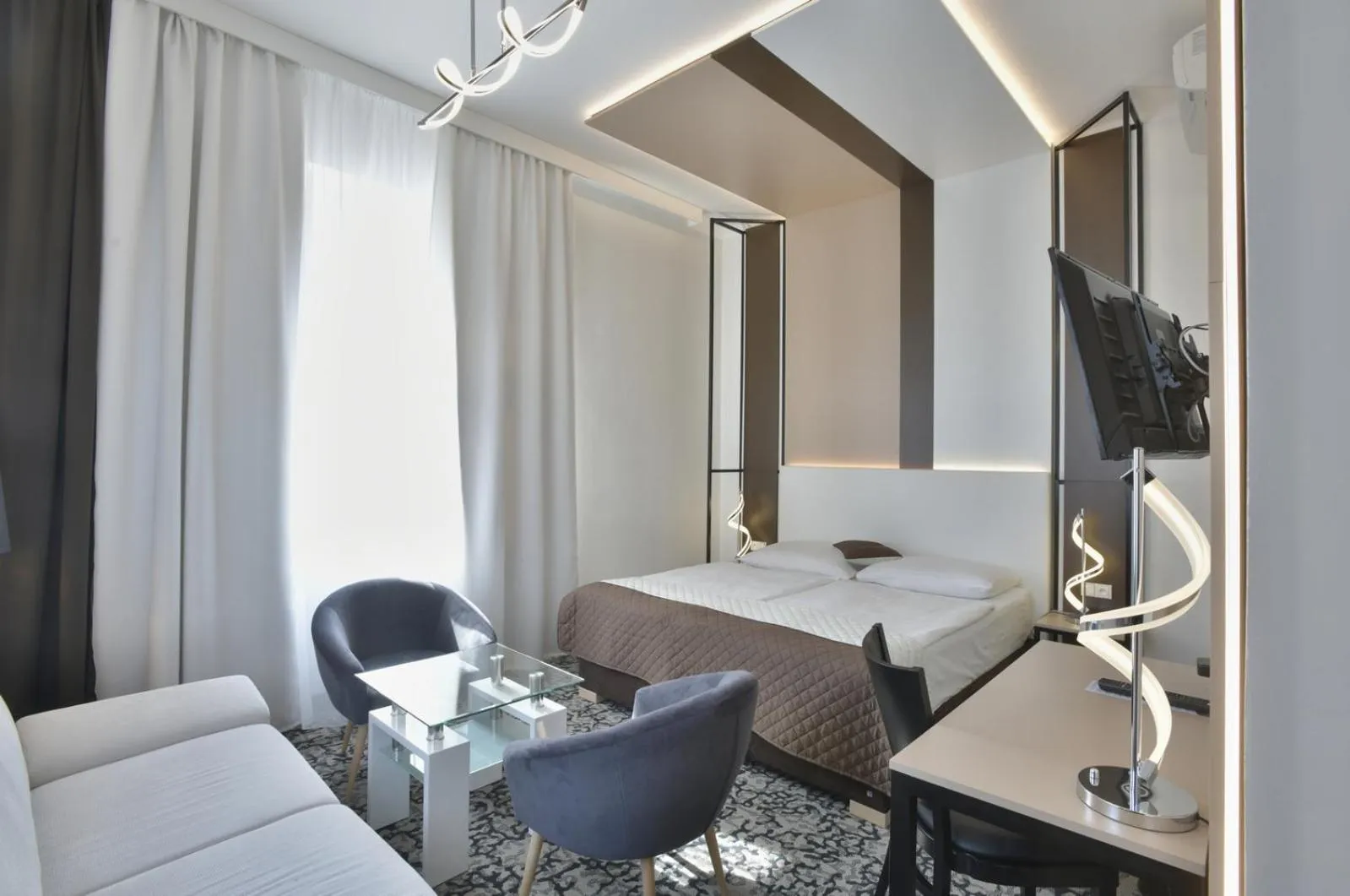 Living room in Máchova