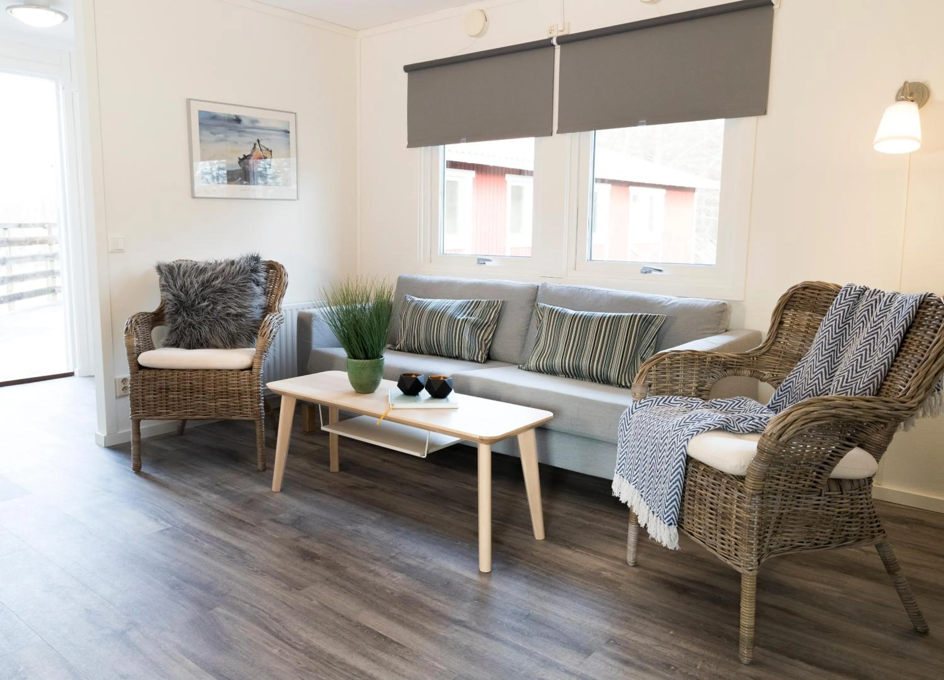 Living room in Västervik Resort