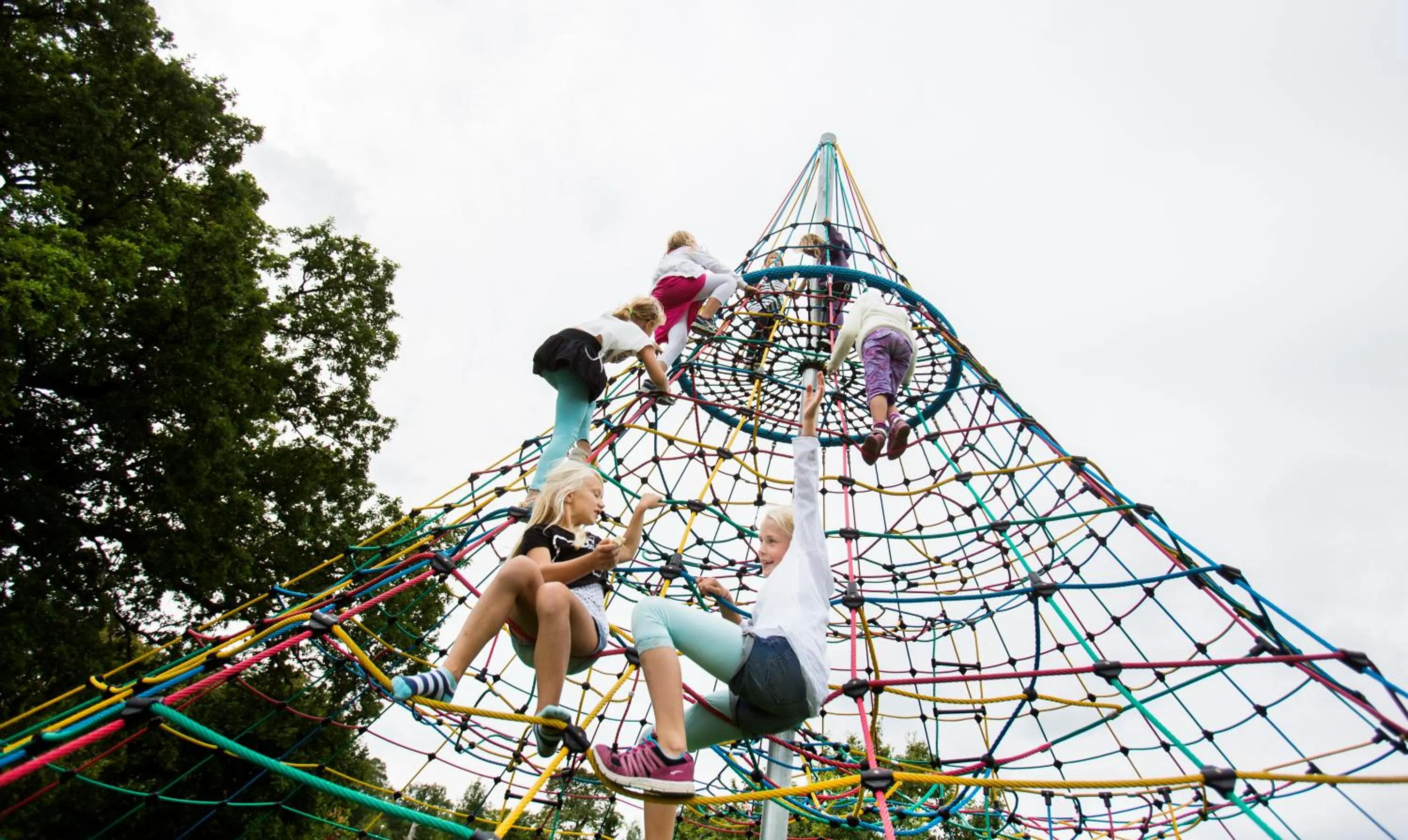People in Västervik Resort
