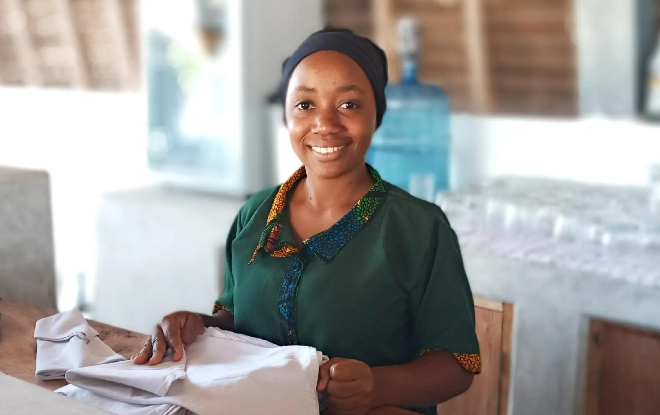 Restaurant/places to eat in Kijani Beach Villas