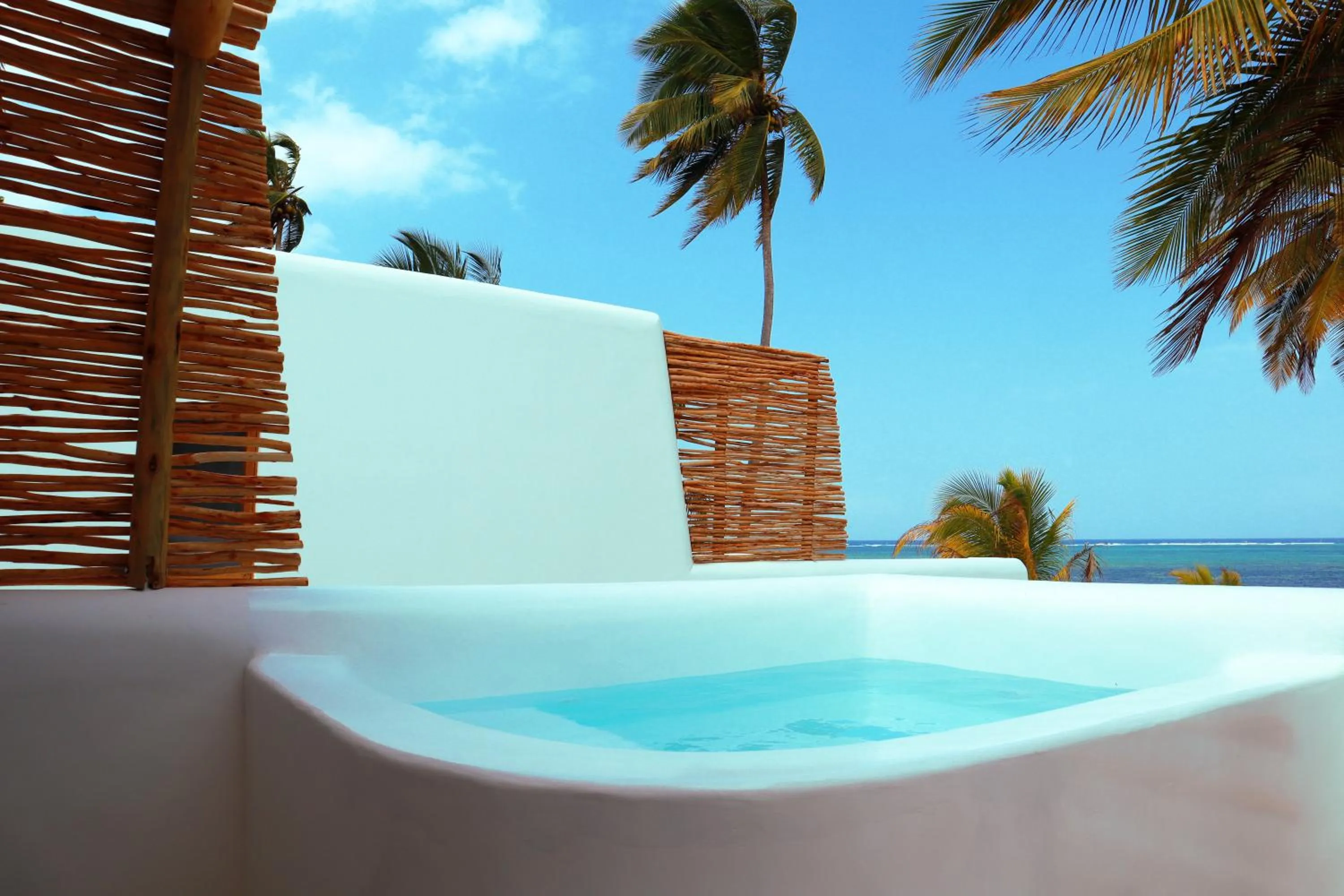 Patio in Kijani Beach Villas