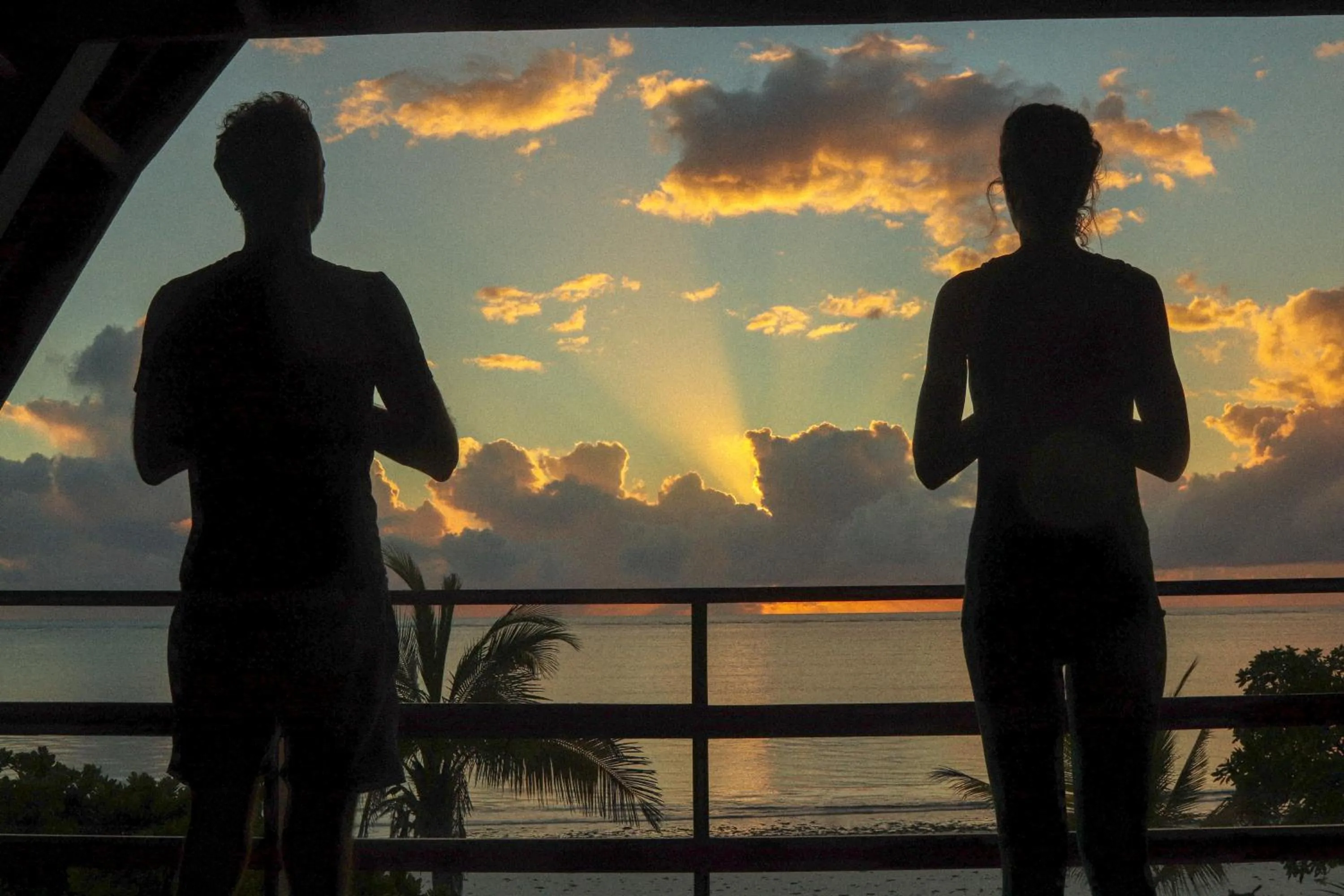 People in Kijani Beach Villas