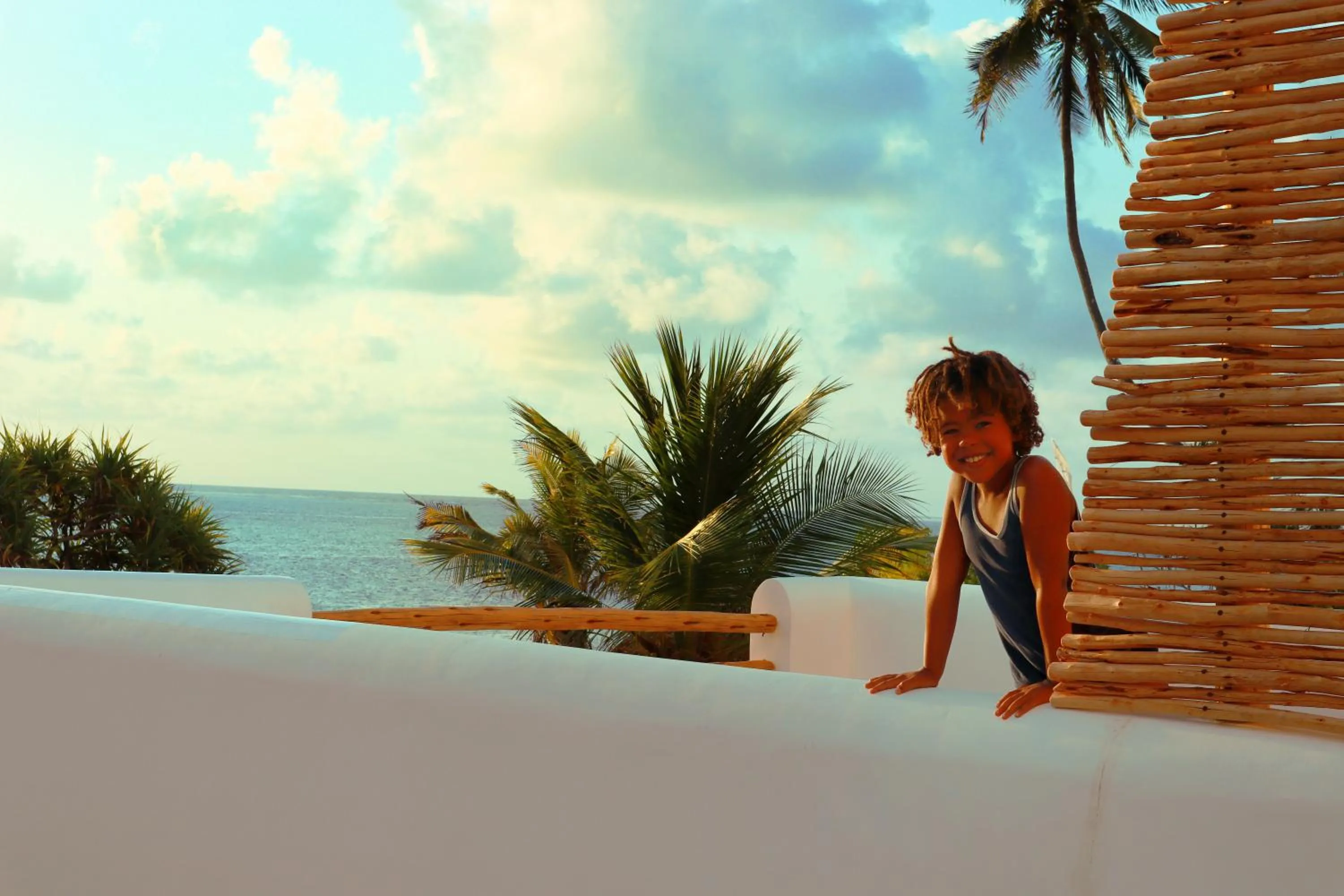 People in Kijani Beach Villas