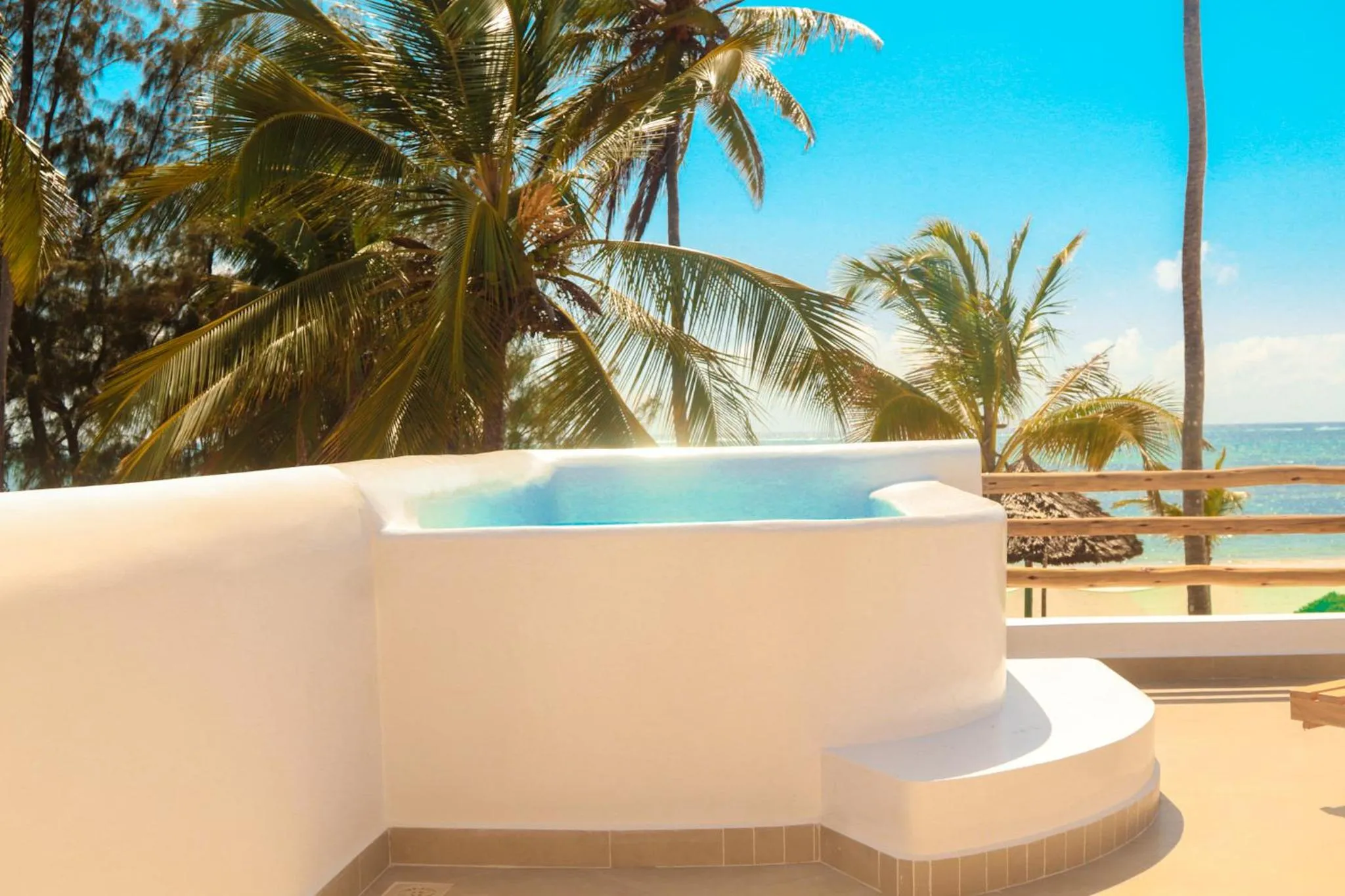 Balcony/Terrace in Kijani Beach Villas