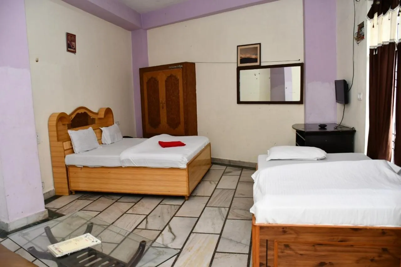 Bed in HOTEL HIMALYAN PARADISE