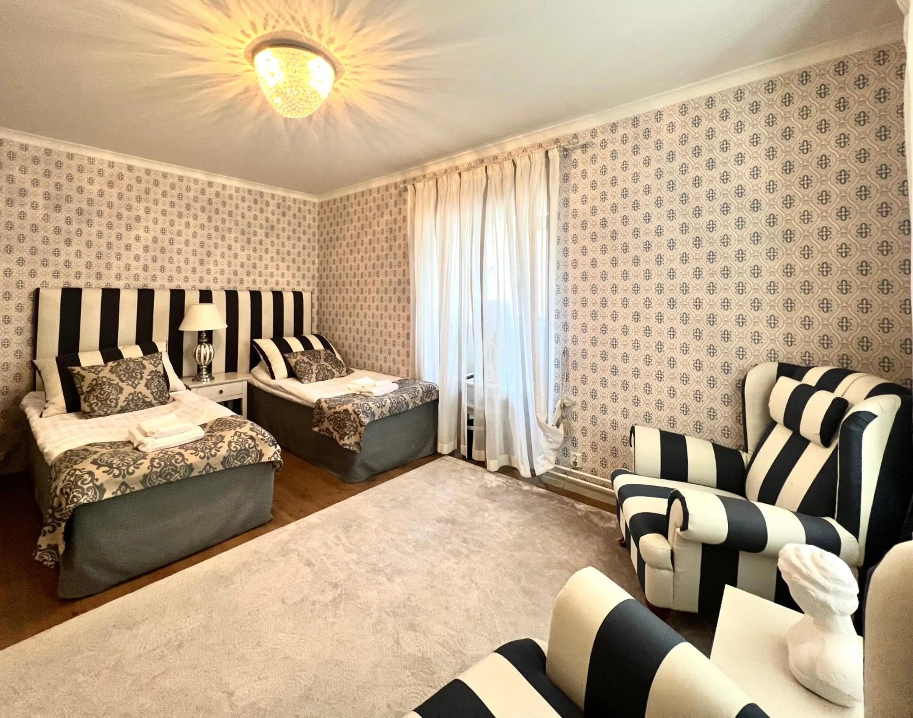 Bed in Mukkulan kartano