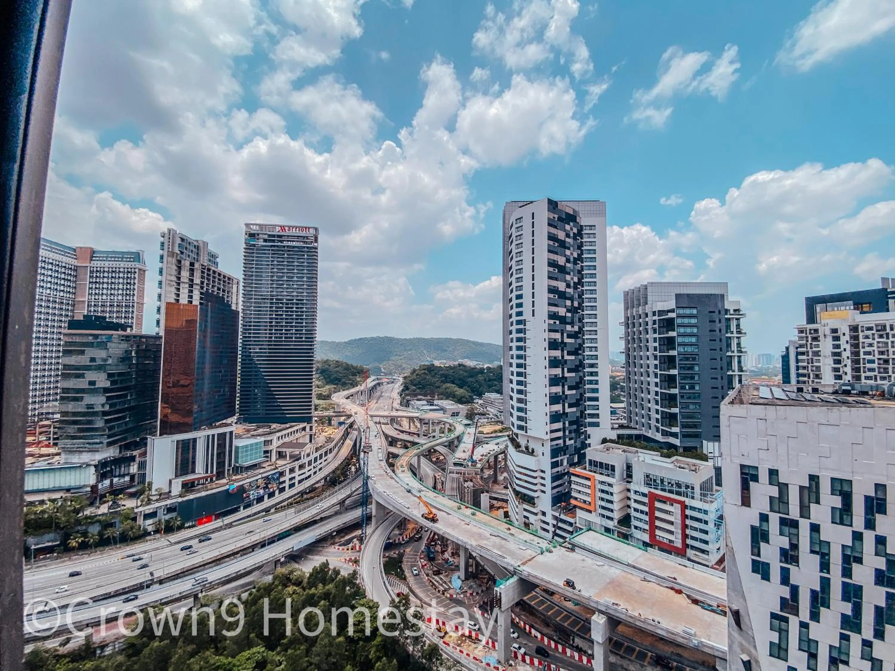 City view in Crown1Suite (City View)@Petaling Jaya
