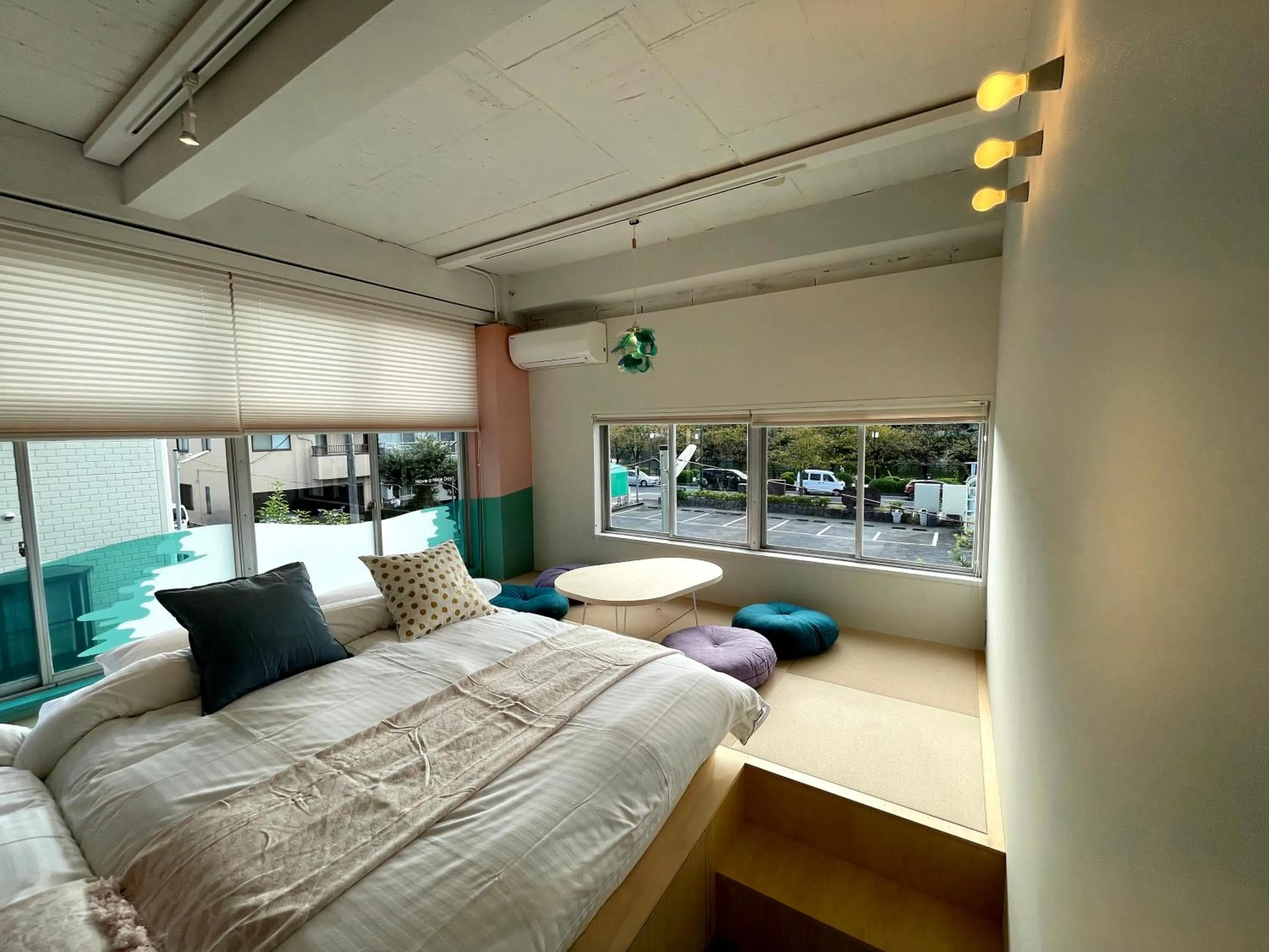 Bed in Hostel Have a Nice Day! ドミトリー 個室ルームあり#HVNI