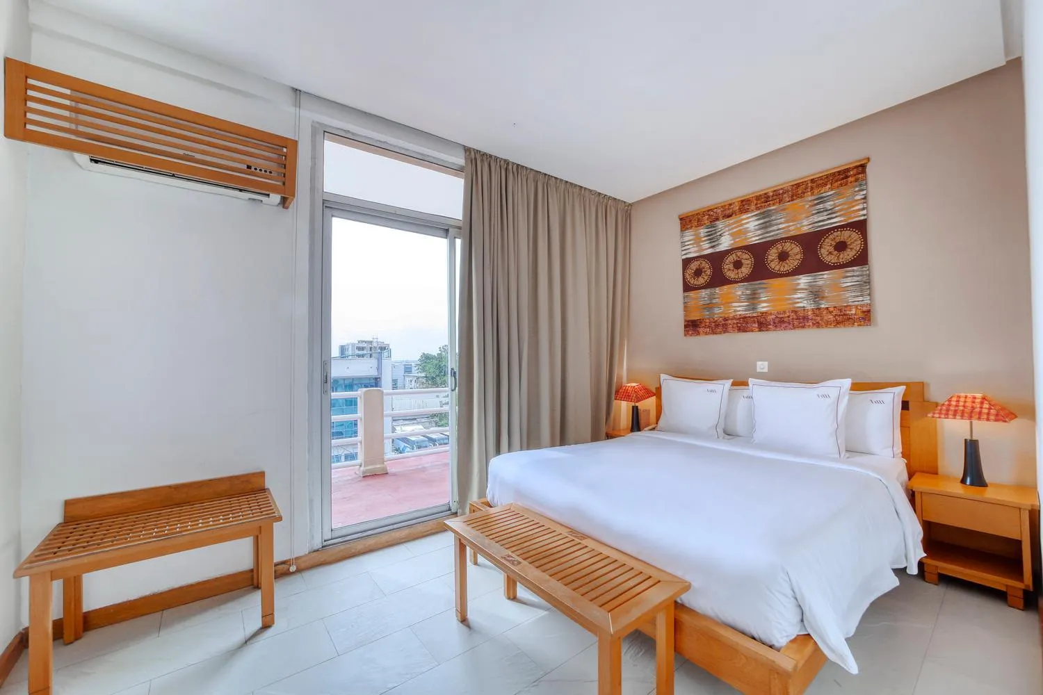 Bedroom in AKWA PALACE Douala