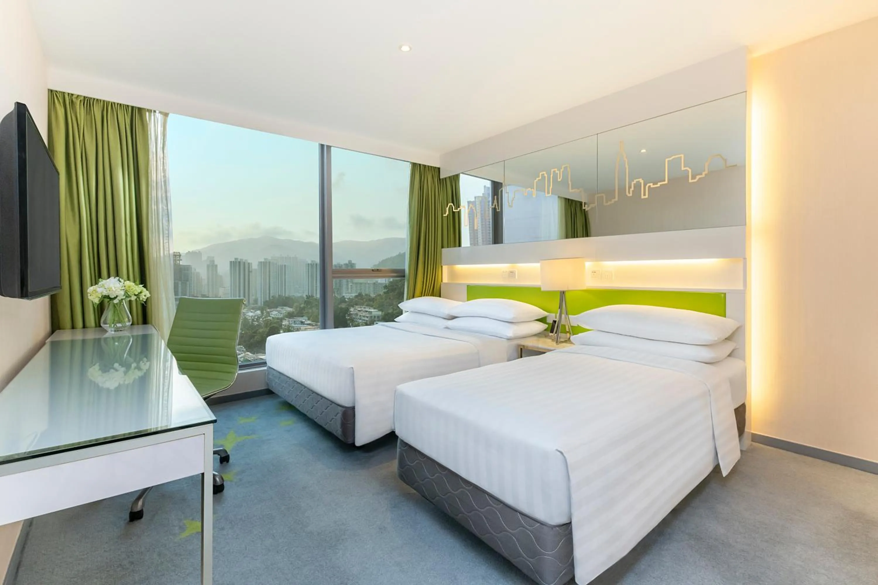 Bedroom, Bed in Dorsett Tsuen Wan, Hong Kong