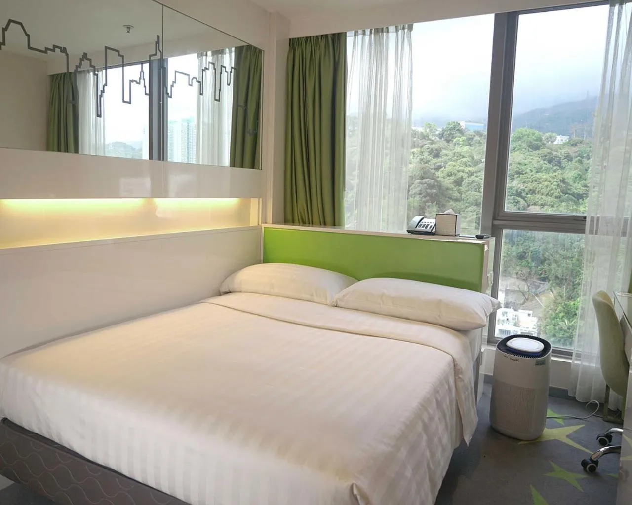 Bed in Dorsett Tsuen Wan, Hong Kong