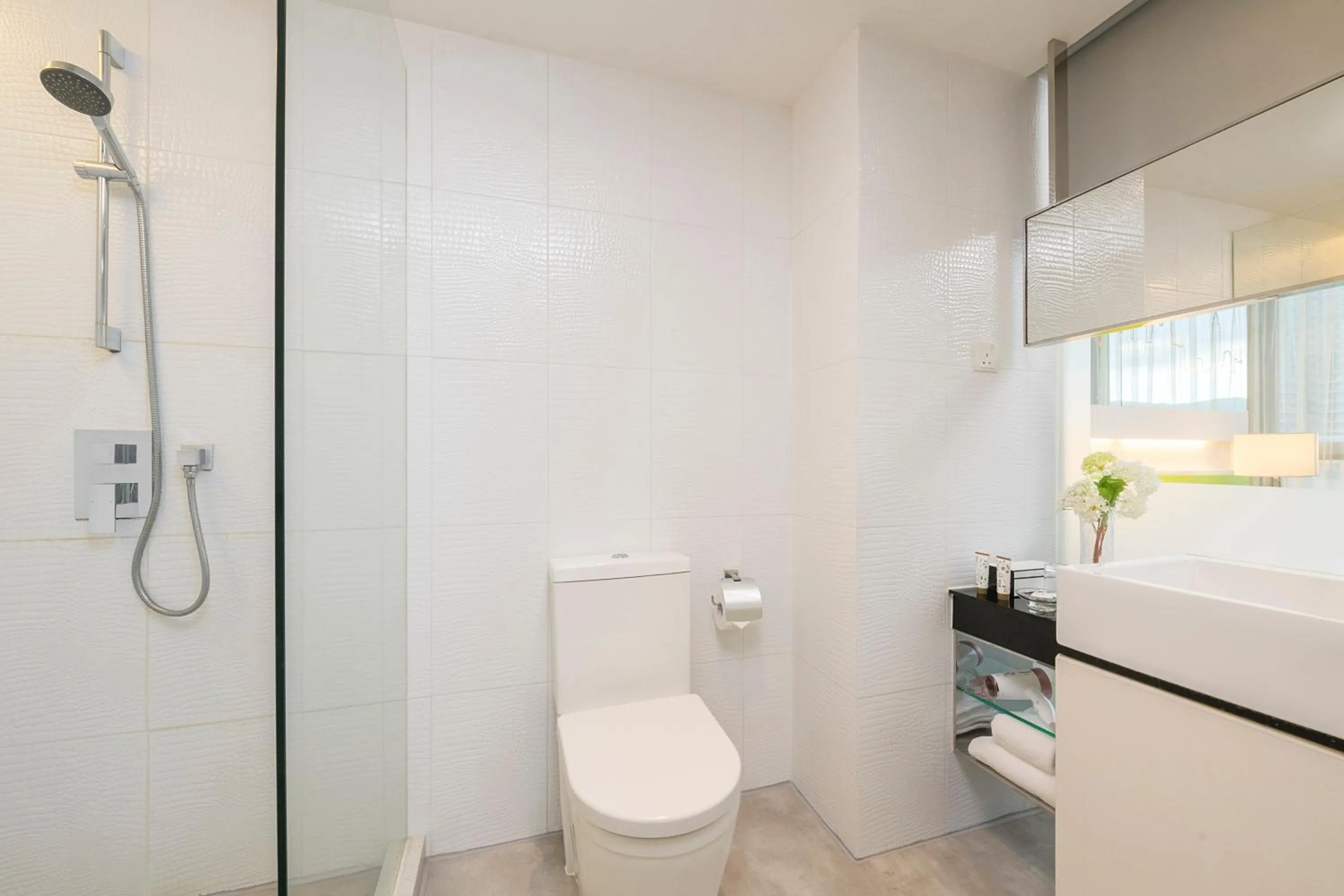 Bathroom in Dorsett Tsuen Wan, Hong Kong