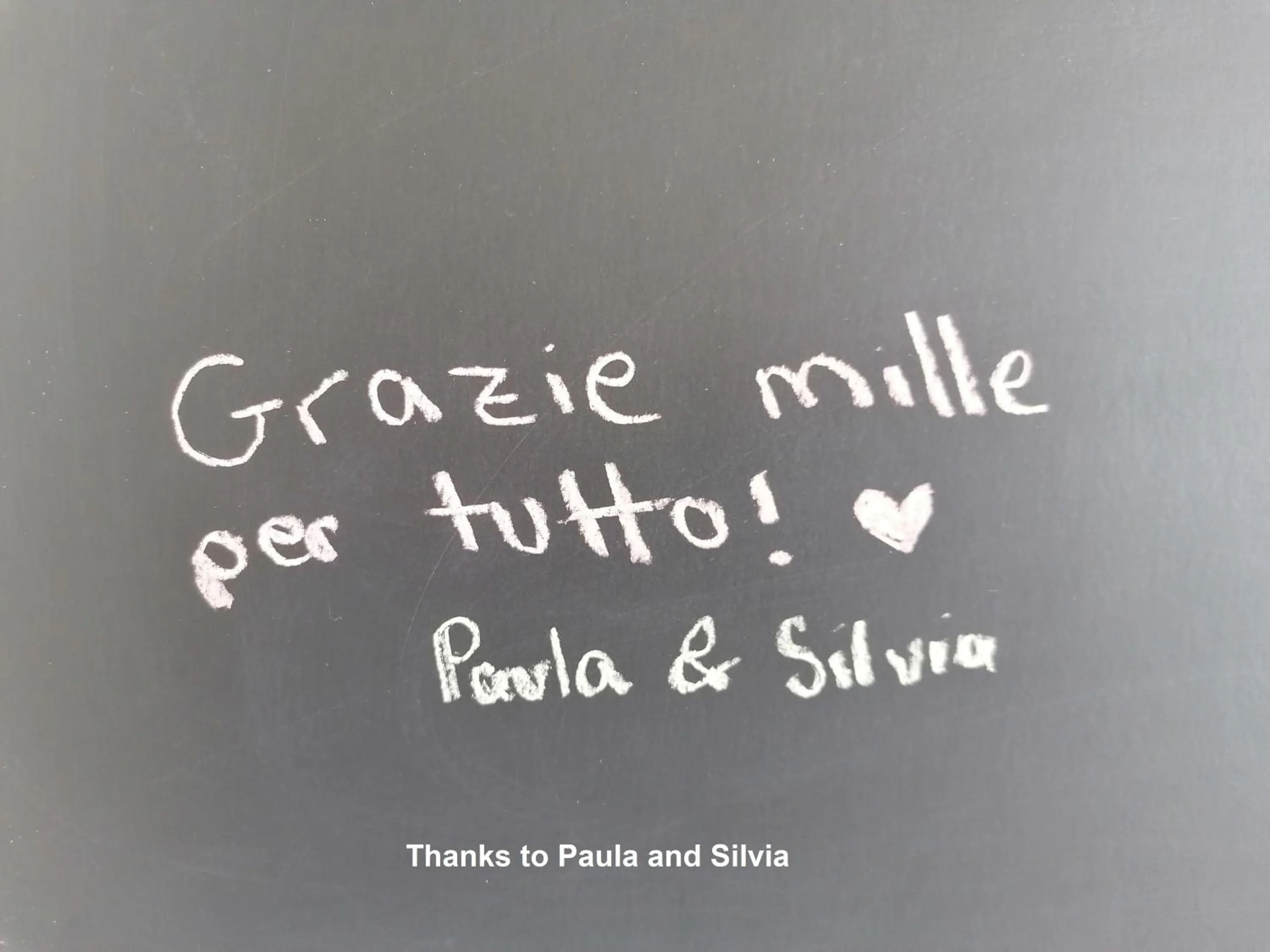 Guests in B&B Giolì