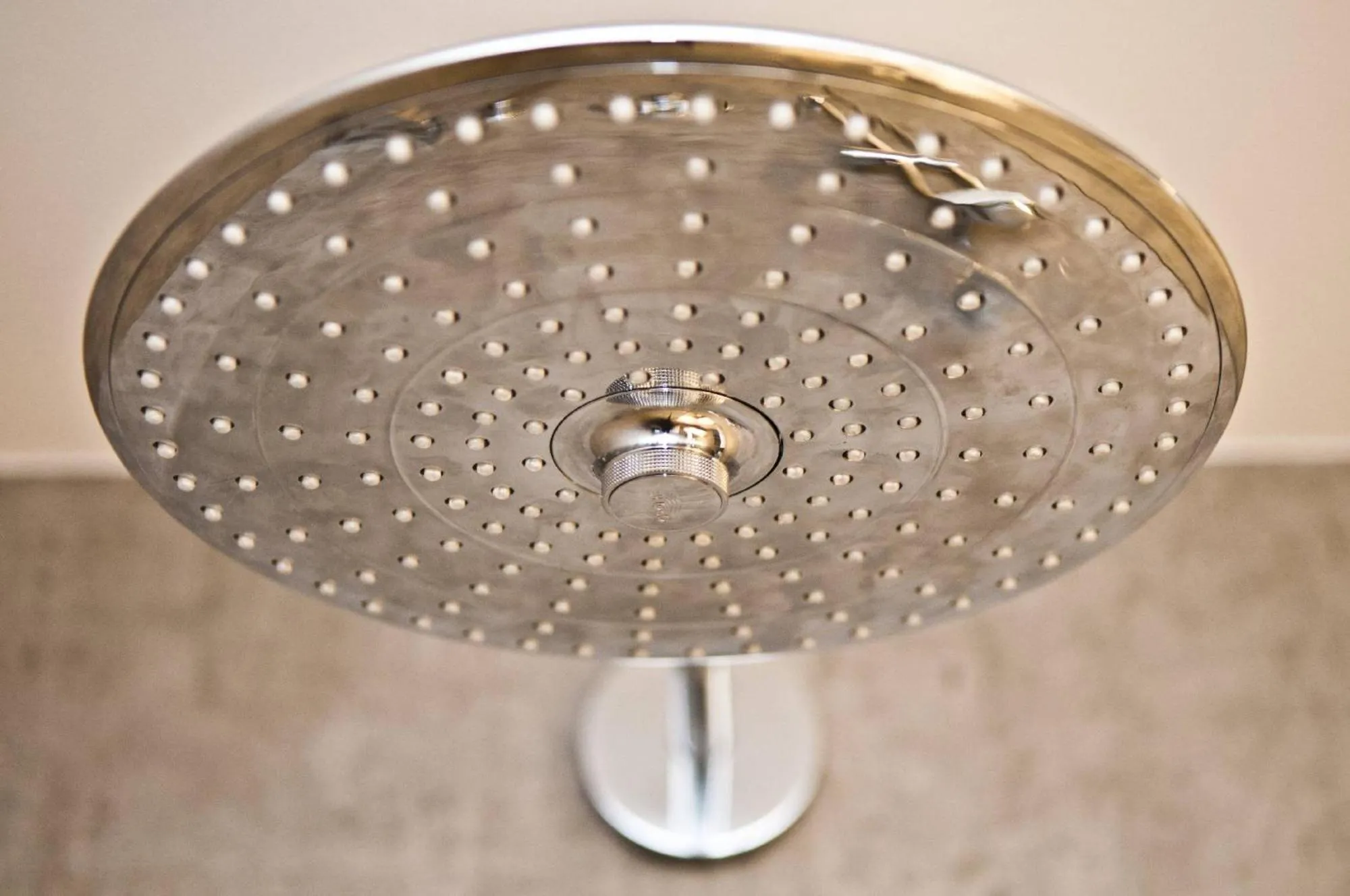 Shower in Akcent hotel