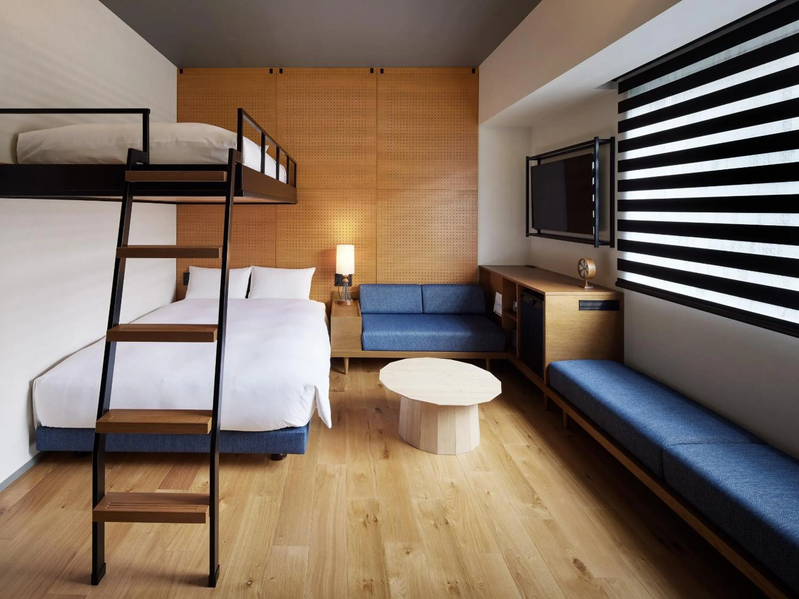 Photo of the whole room, Bed in LAMP LIGHT BOOKS HOTEL fukuoka