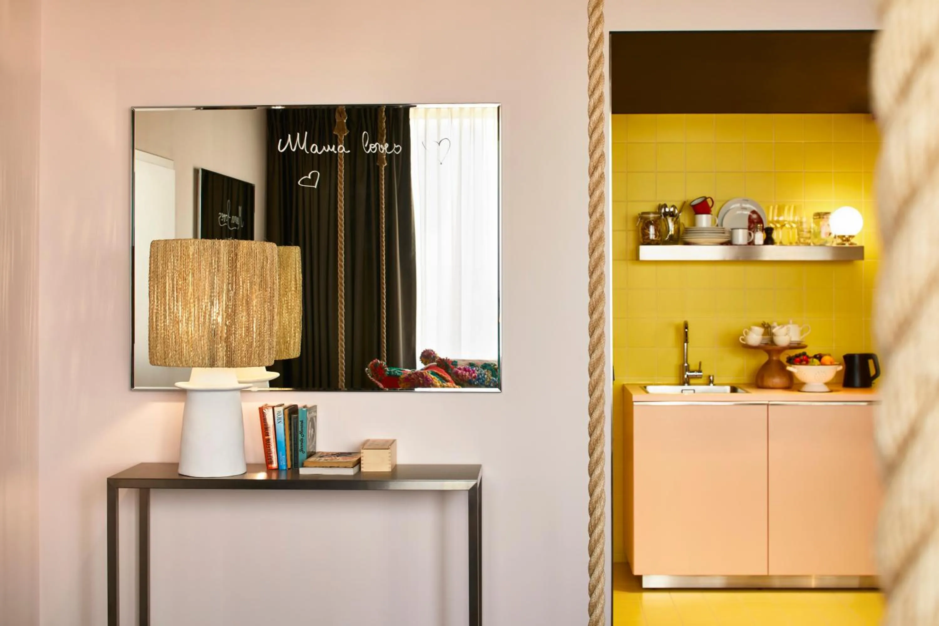 Kitchen or kitchenette in Mama Shelter Prague