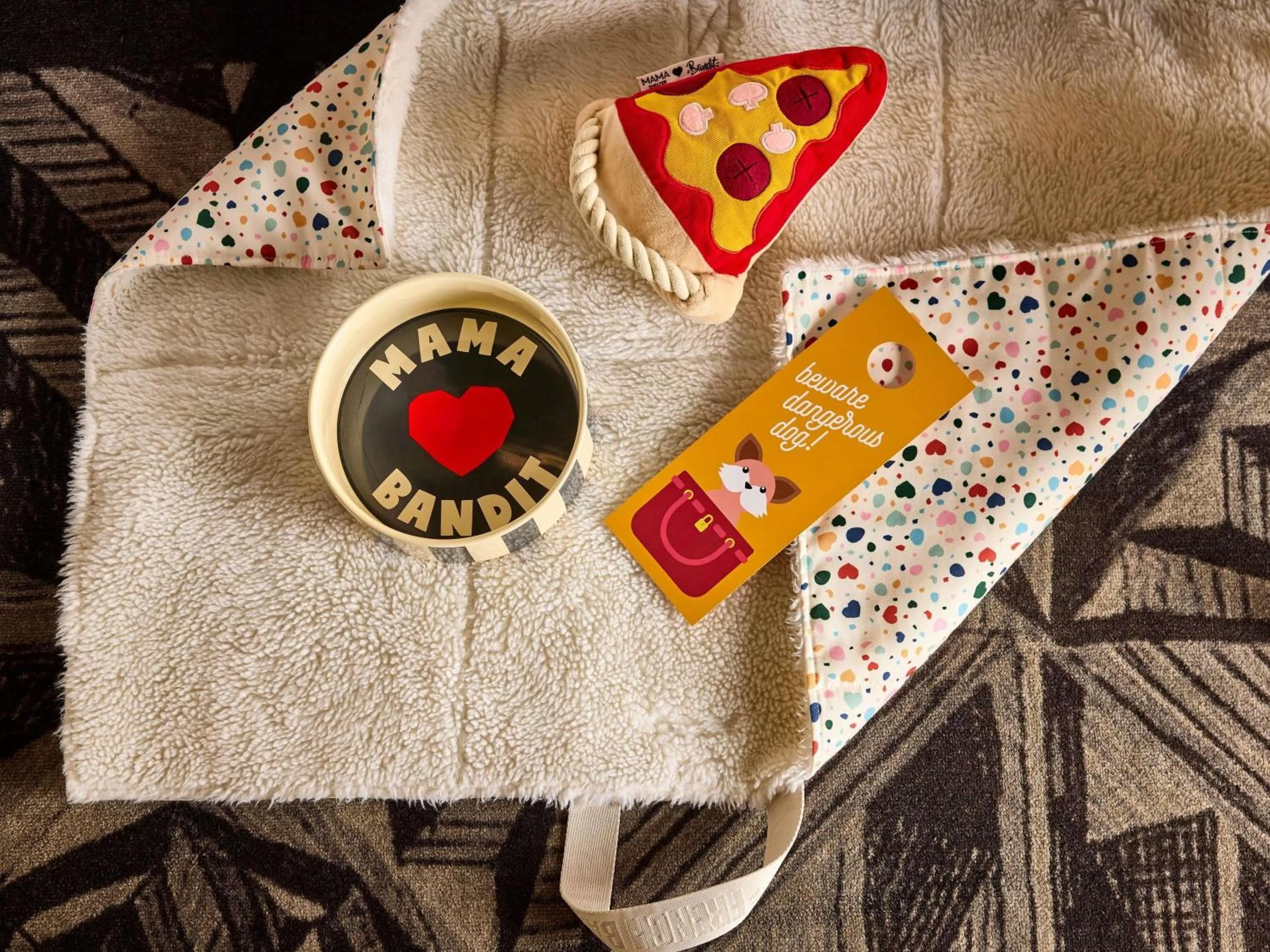 Bedroom in Mama Shelter Prague