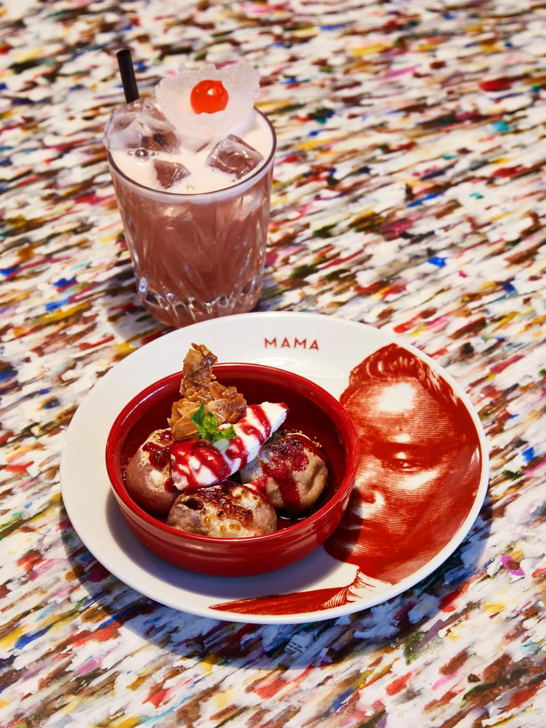 Food close-up in Mama Shelter Prague