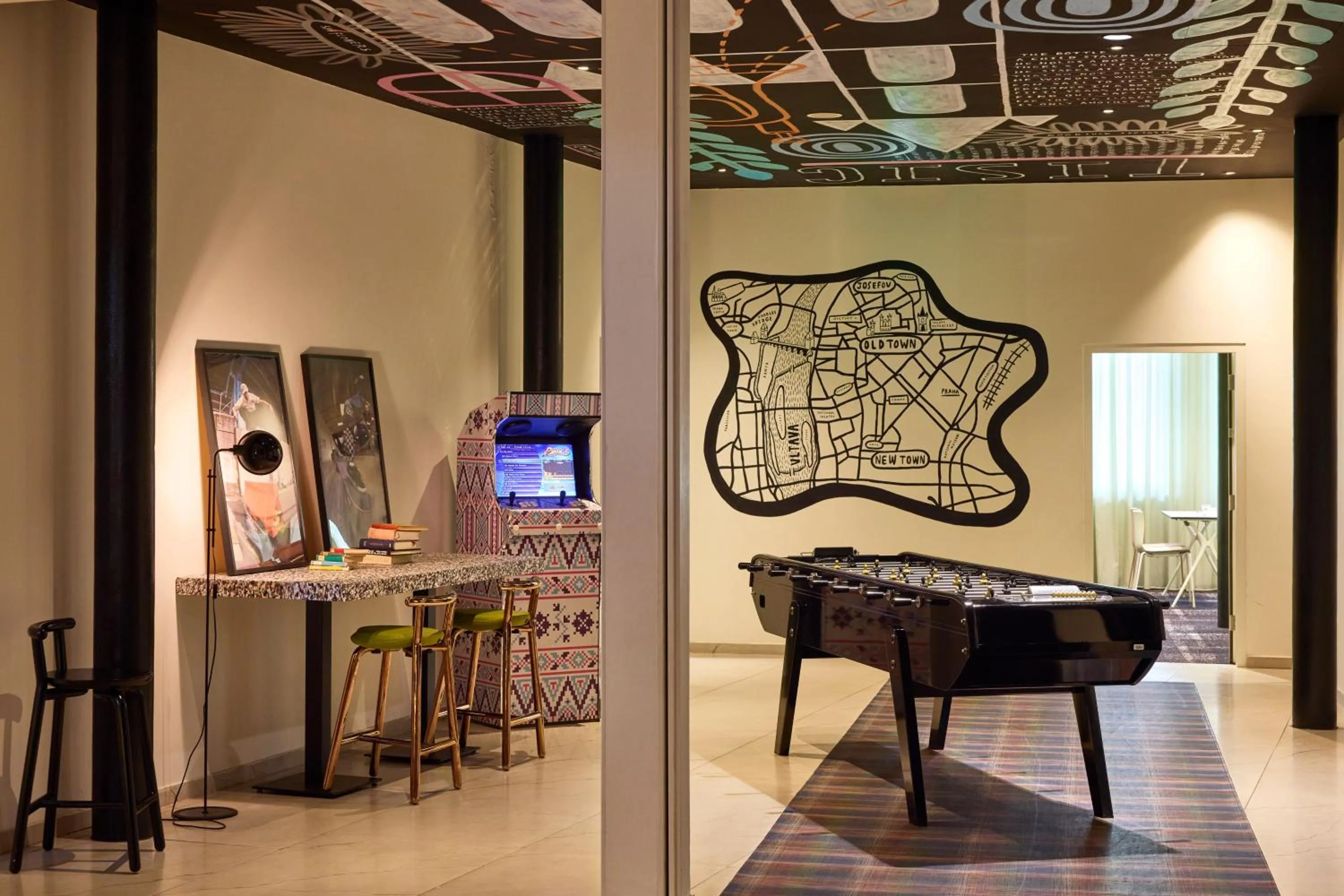 Meeting/conference room in Mama Shelter Prague