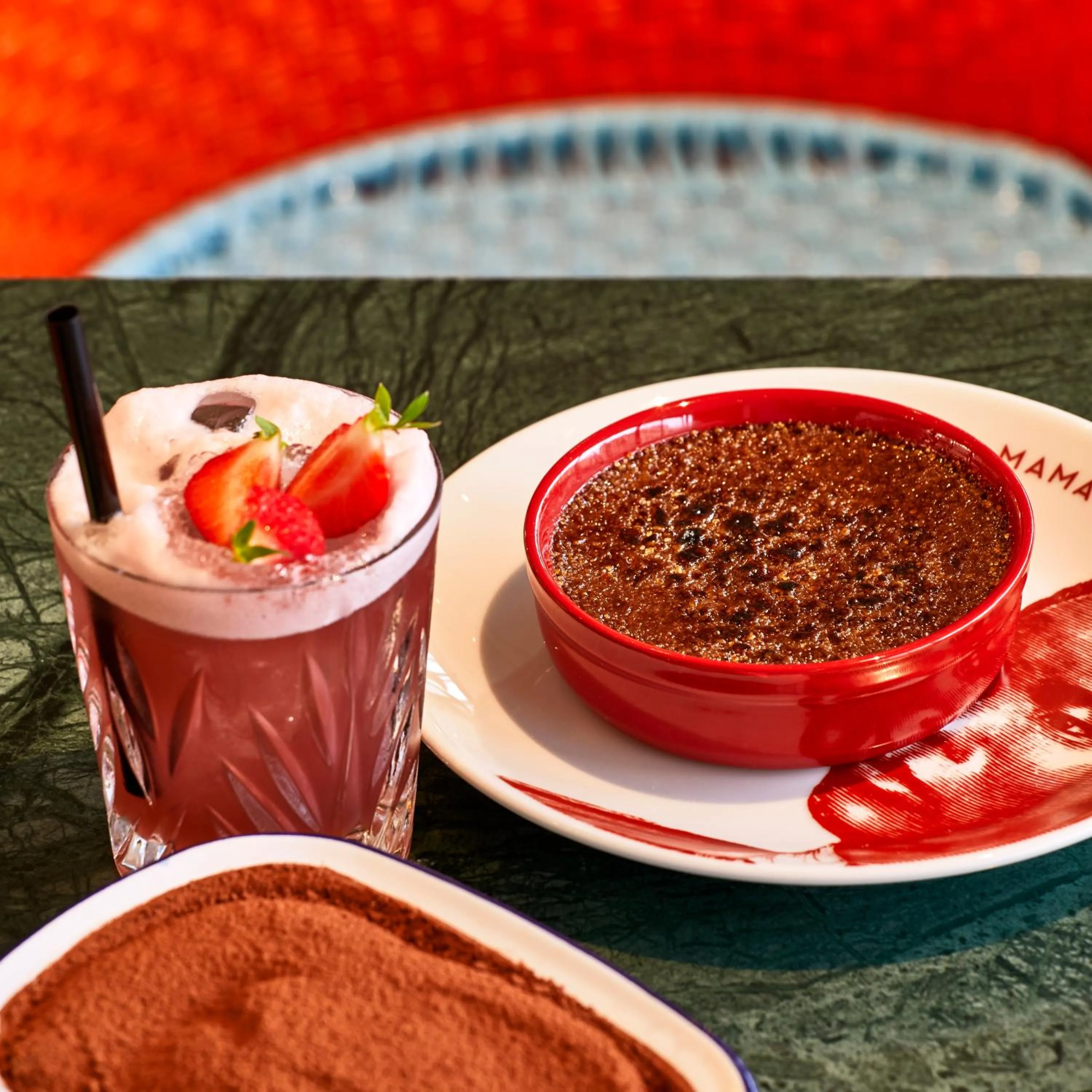 Food close-up in Mama Shelter Prague