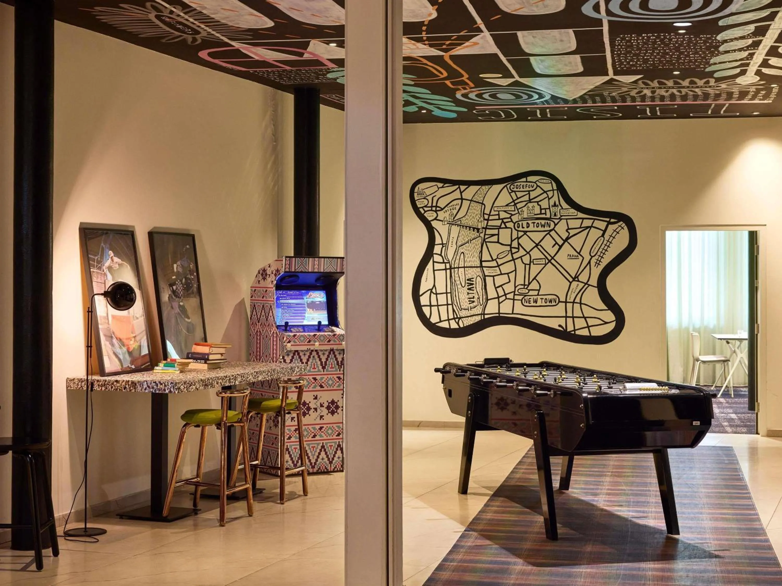 Meeting/conference room in Mama Shelter Prague