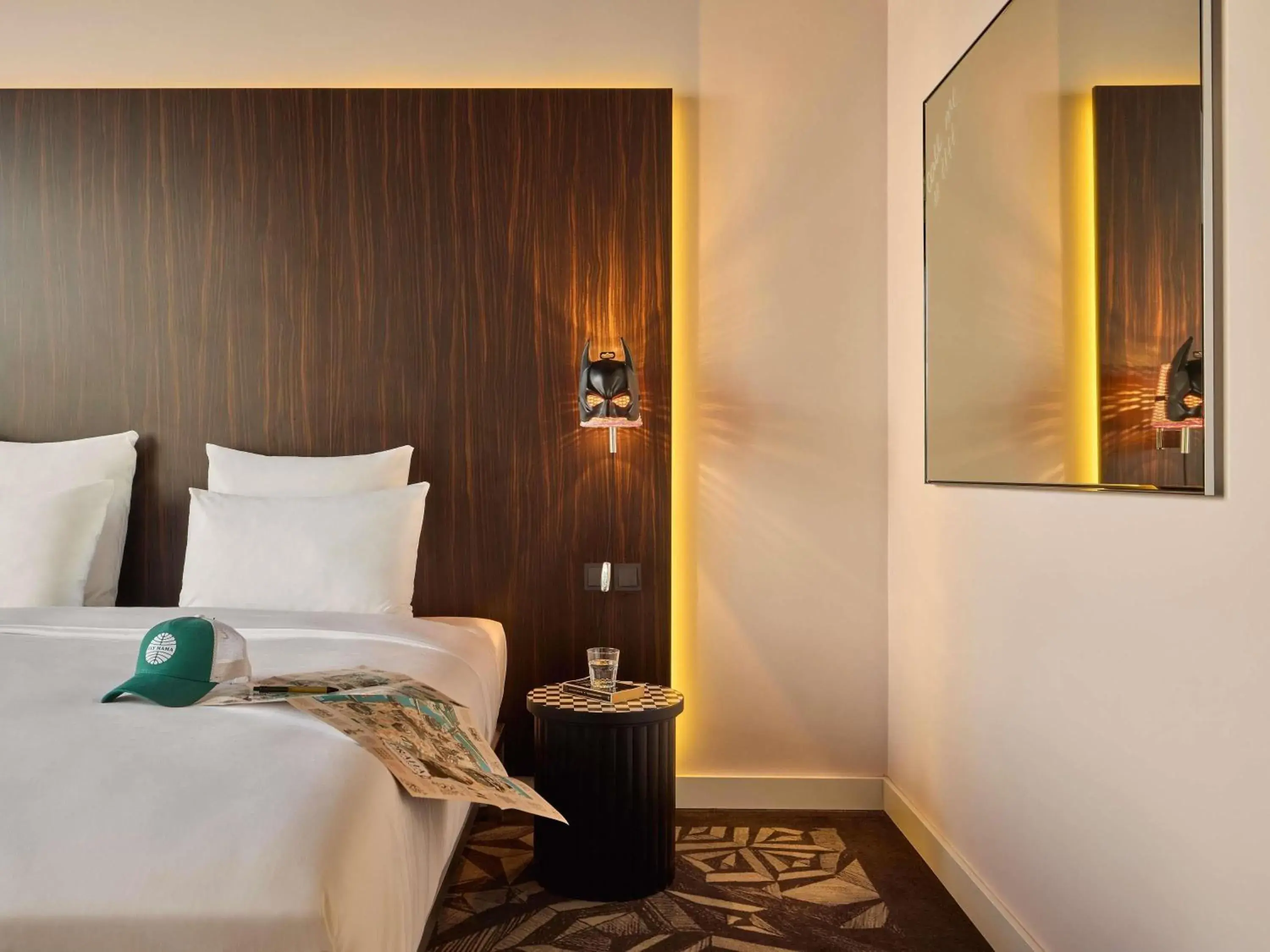 Large Mama Double Room in Mama Shelter Prague Large Mama Double Room in Mama Shelter Prague