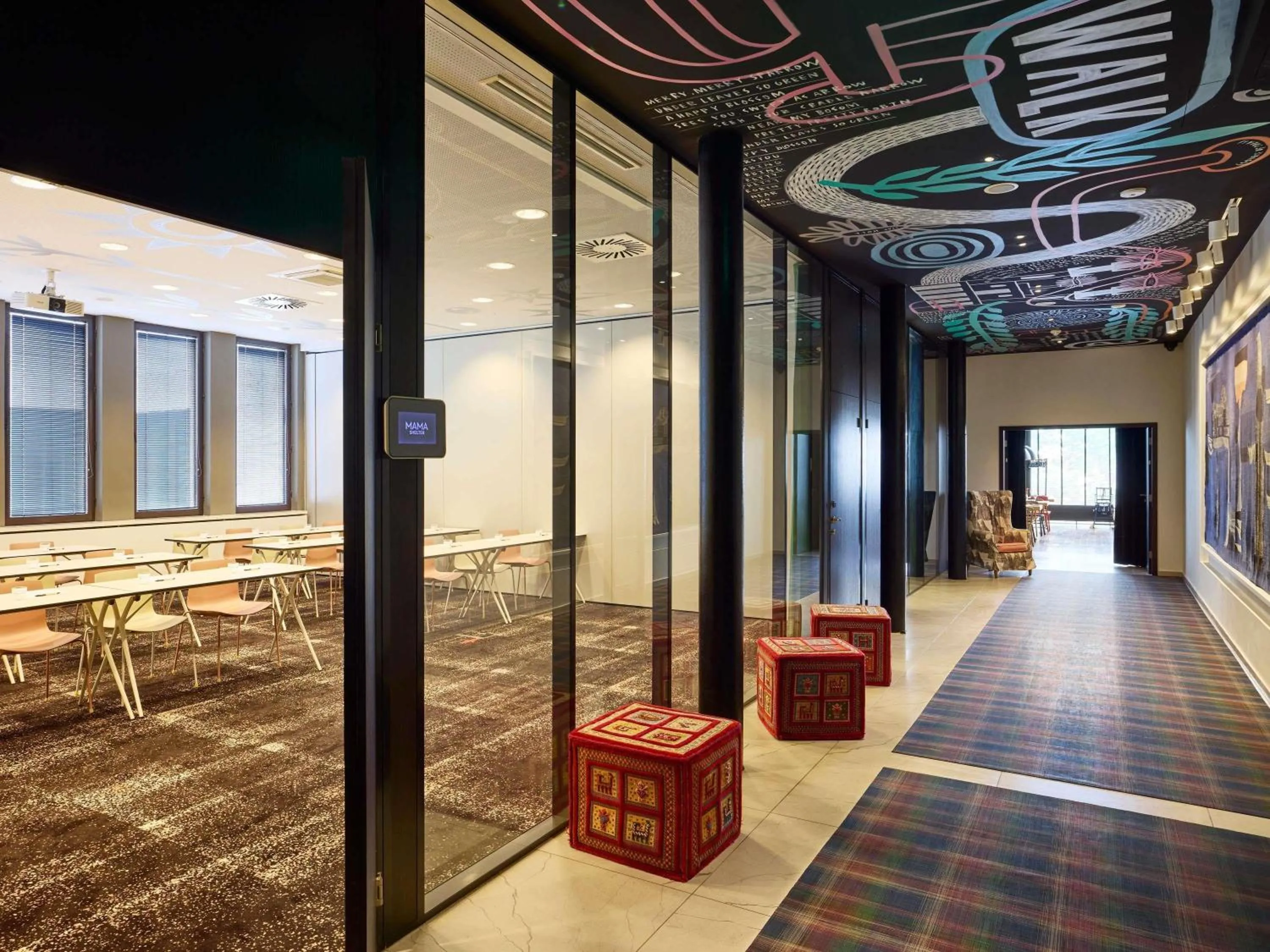 Meeting/conference room in Mama Shelter Prague