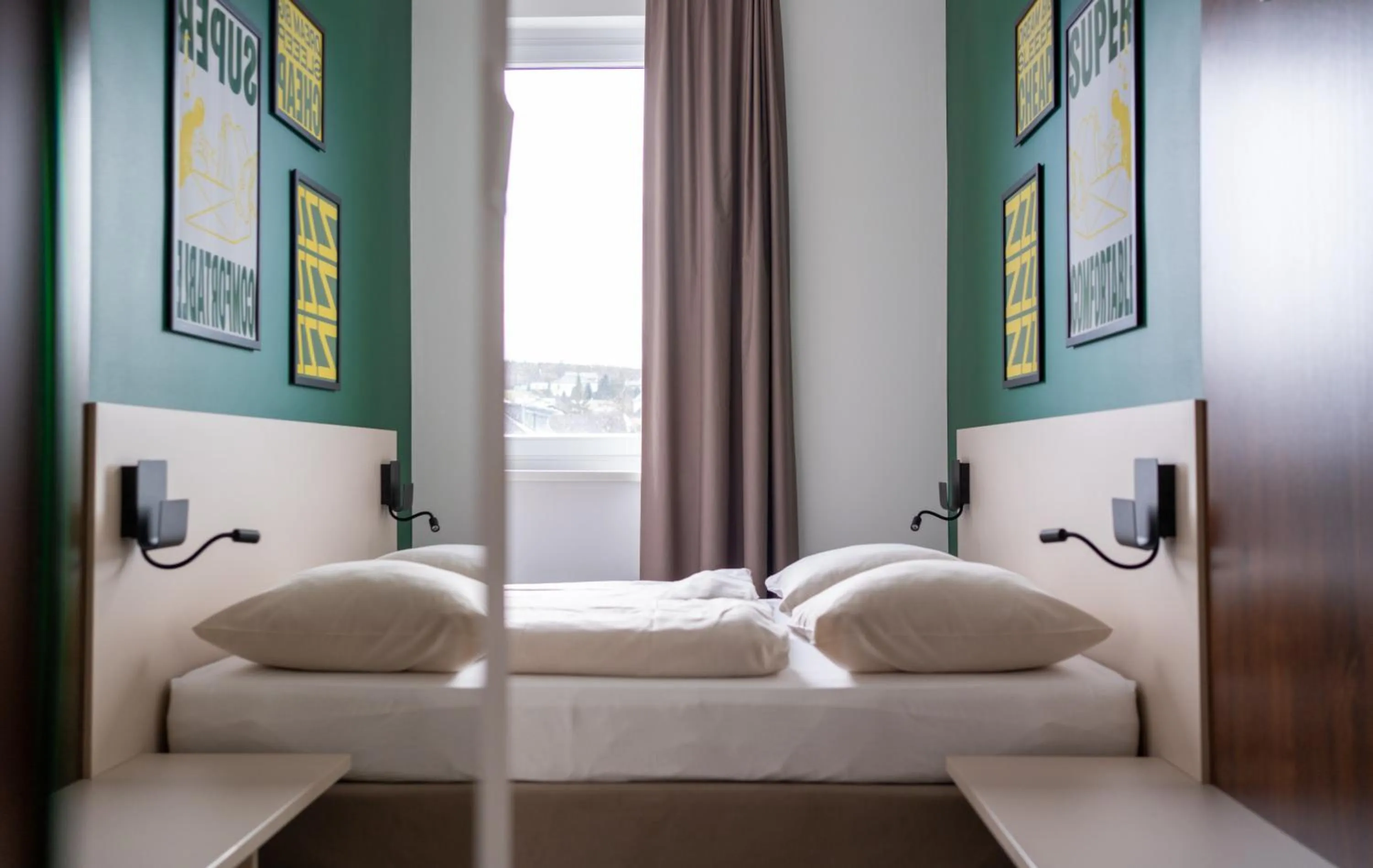 Bedroom, Bed in SLEEEP HOTEL Ansfelden