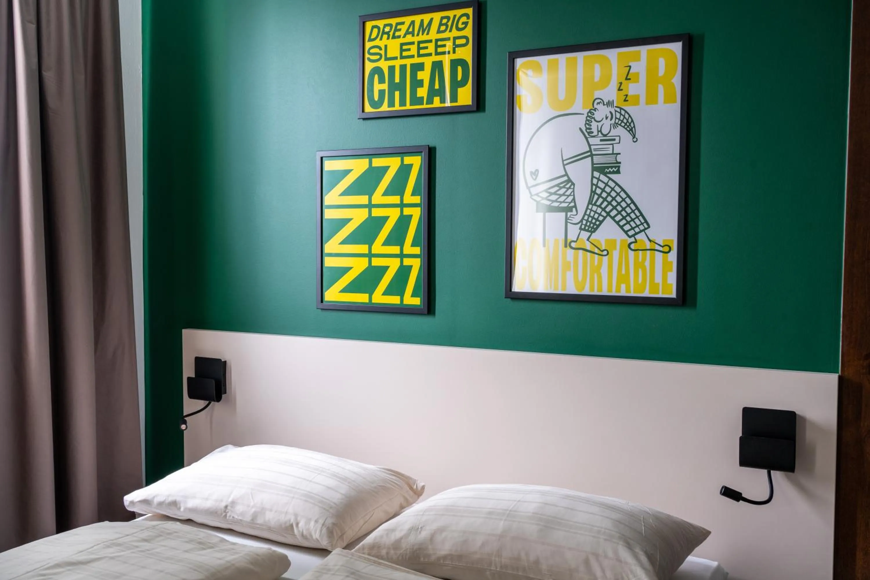 Bed in SLEEEP HOTEL Ansfelden