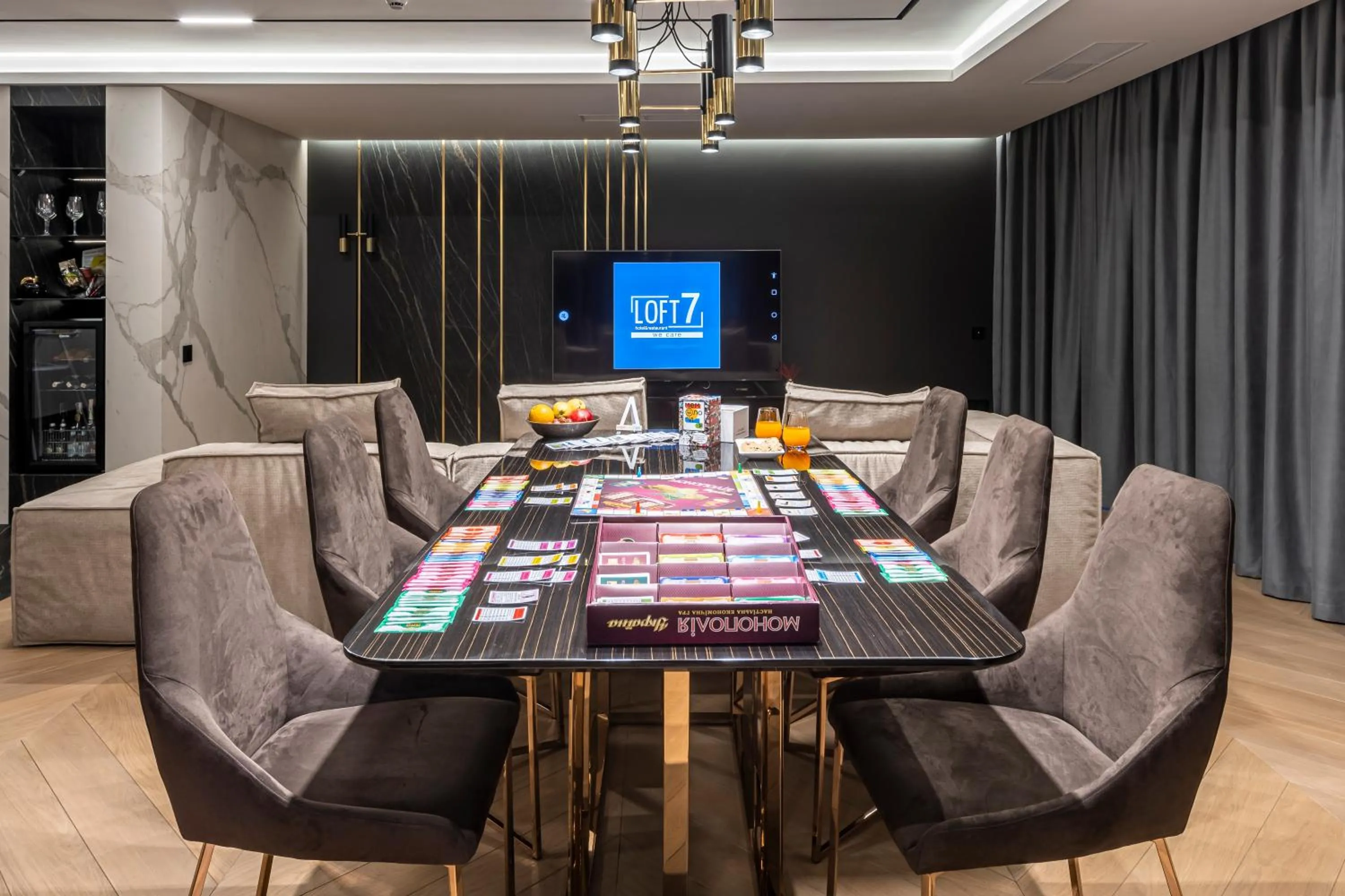 Living room in Loft7