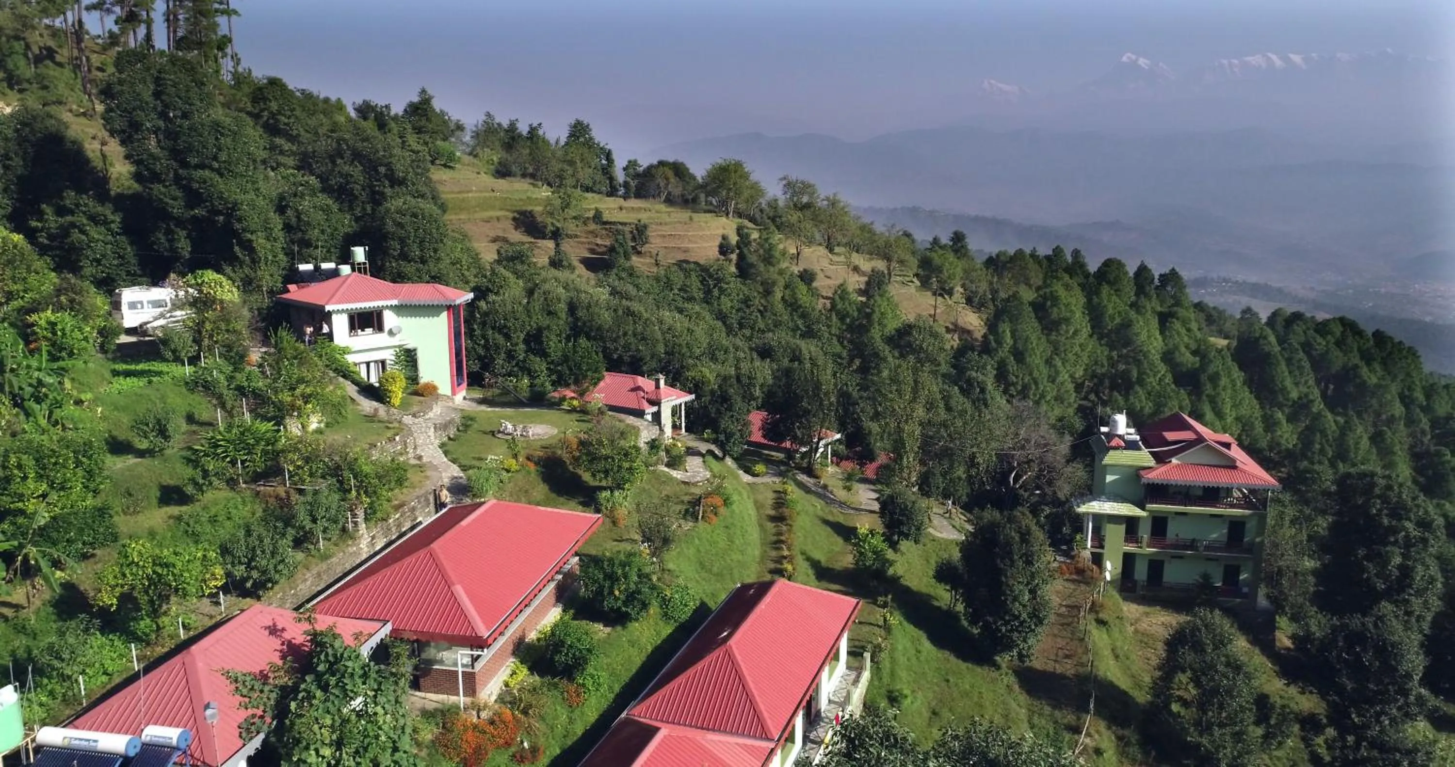 Property building in Himalaya Darshan Resort