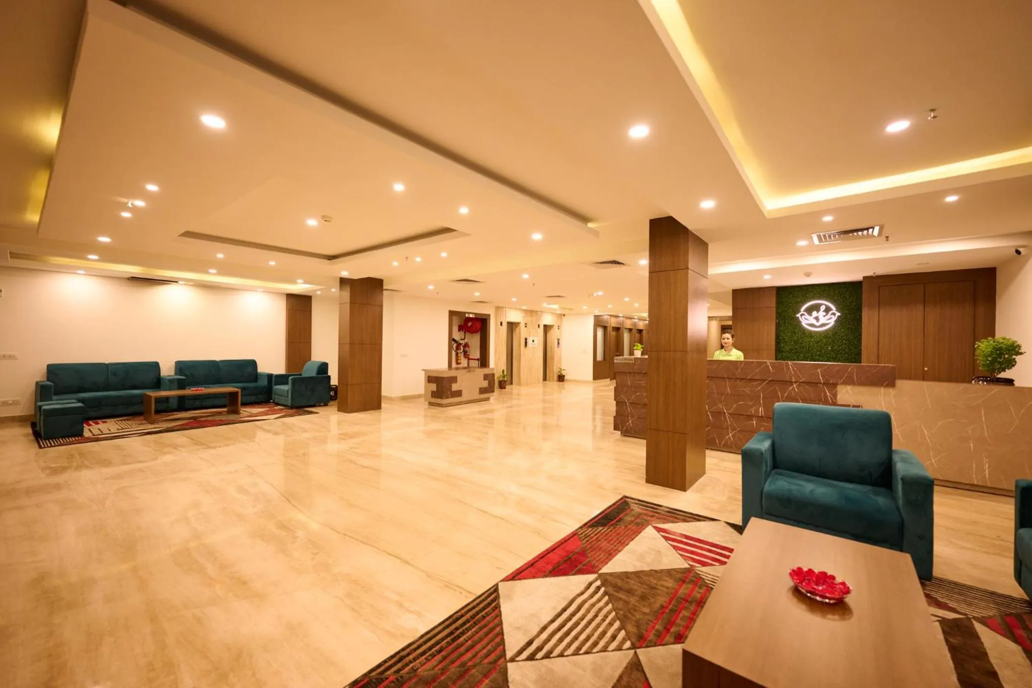 Seating area in Renest Haridwar