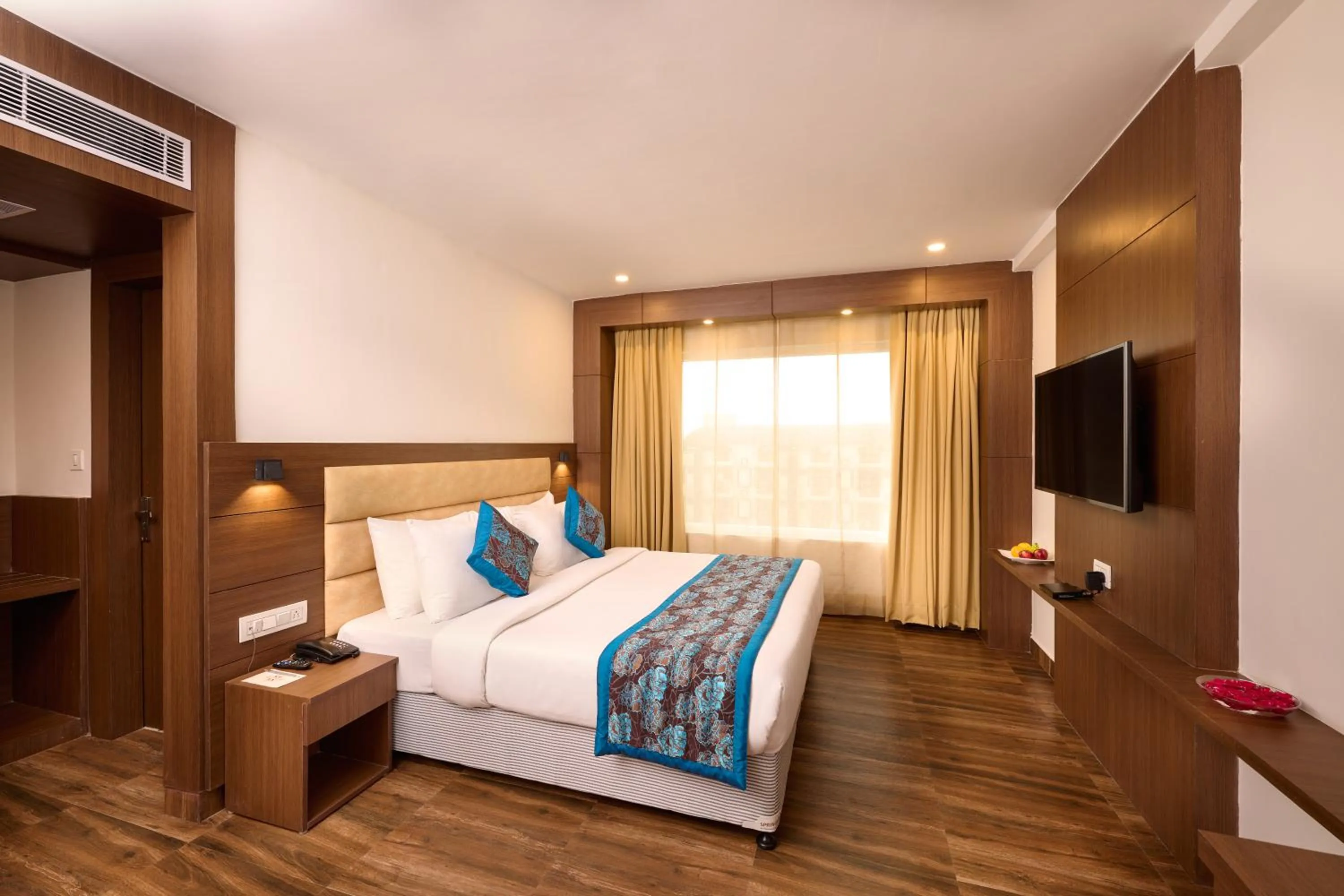 Bedroom, Bed in Renest Haridwar