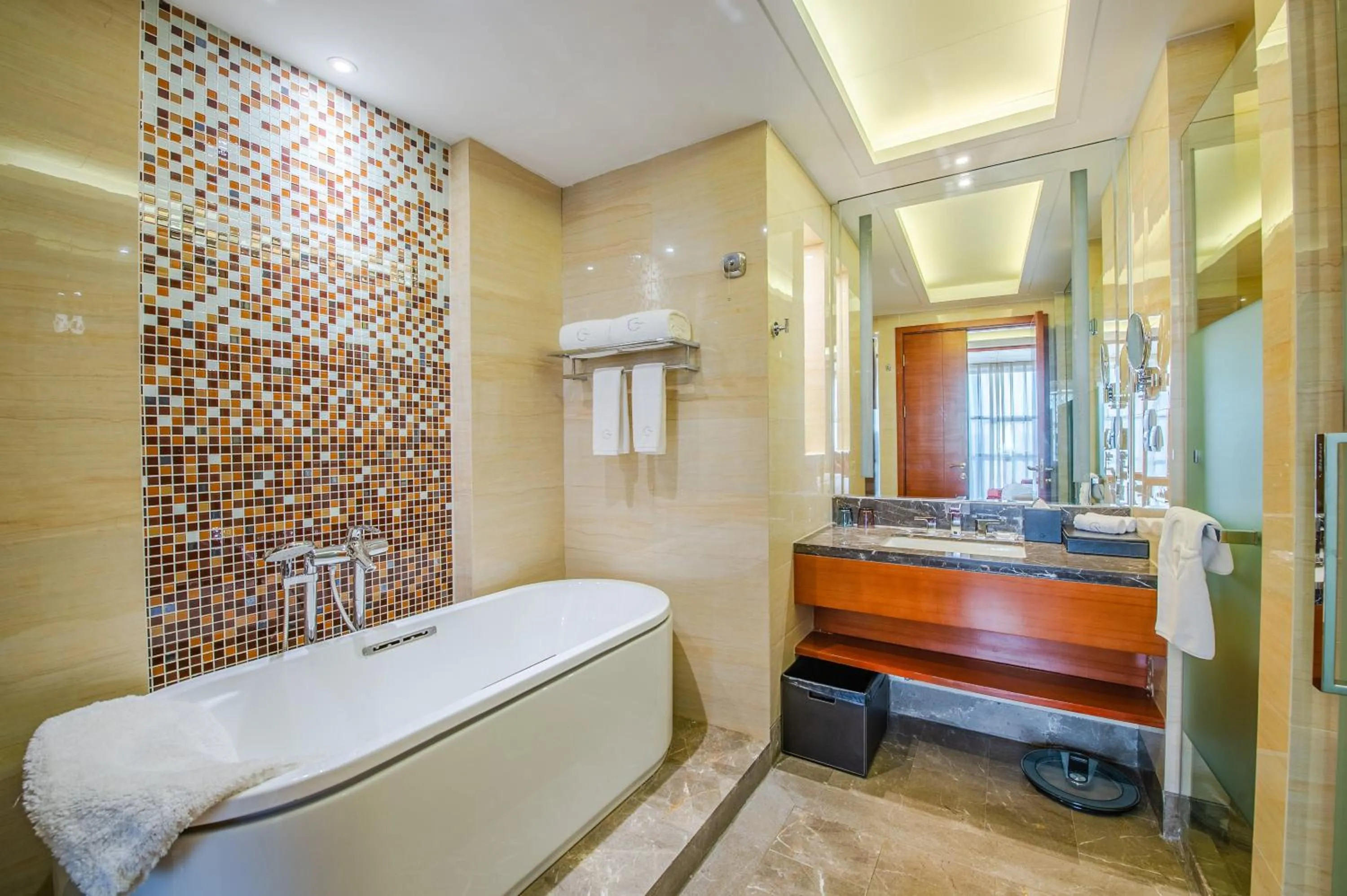 Bathroom in Grand Skylight International Hotel Wuhai