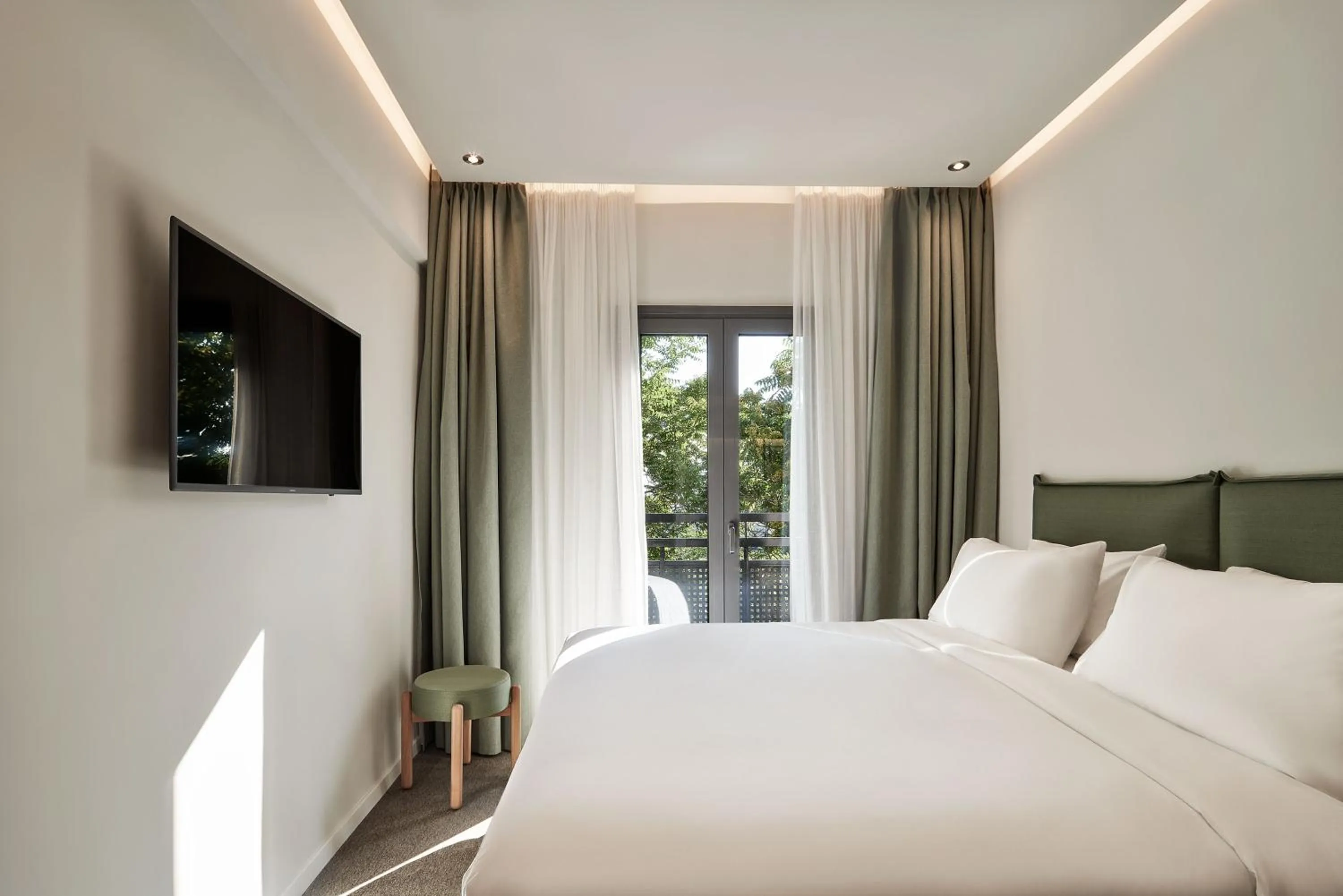 Bed in NLH KERAMEIKOS - Neighborhood Lifestyle Hotels