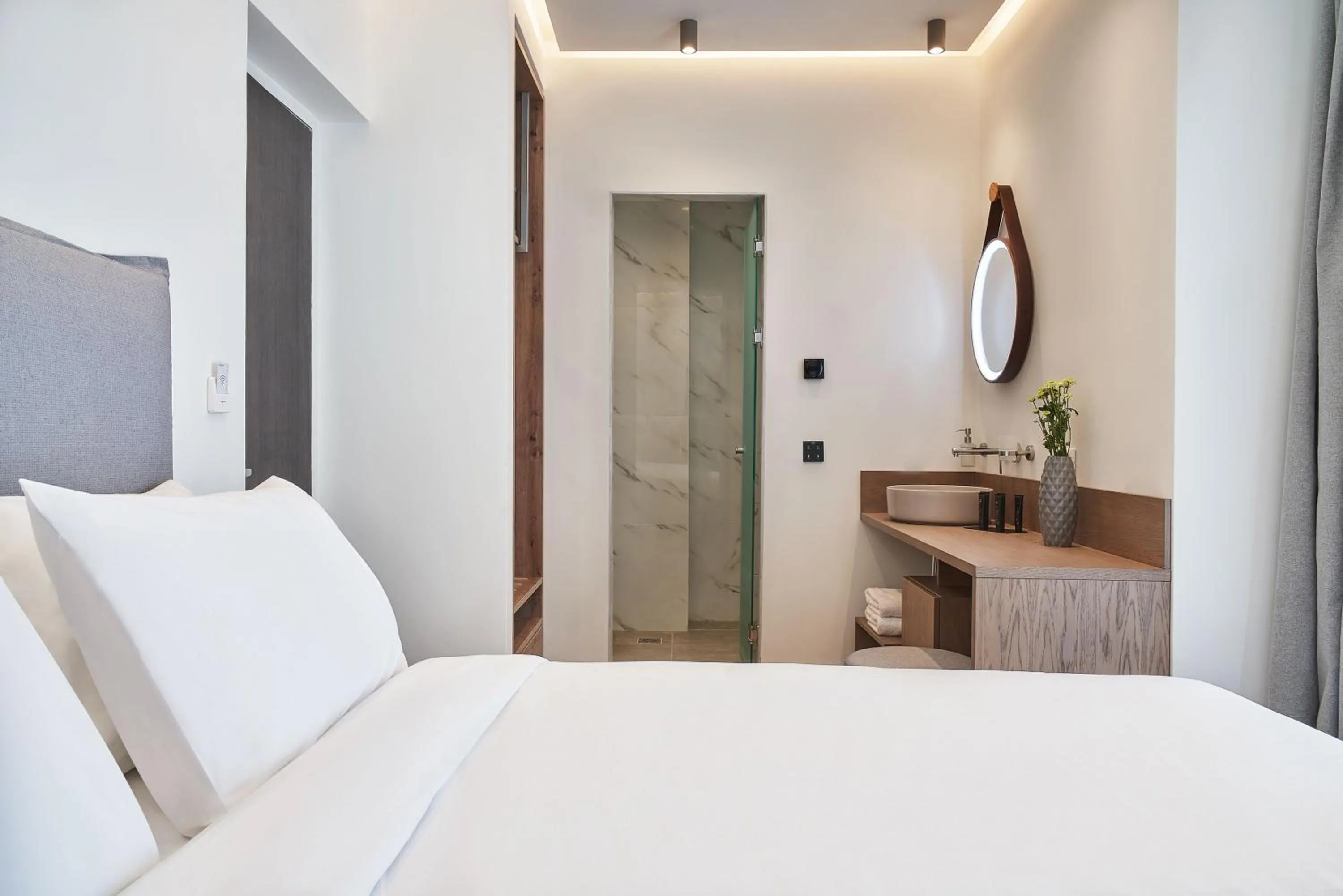 Bed in NLH KERAMEIKOS - Neighborhood Lifestyle Hotels