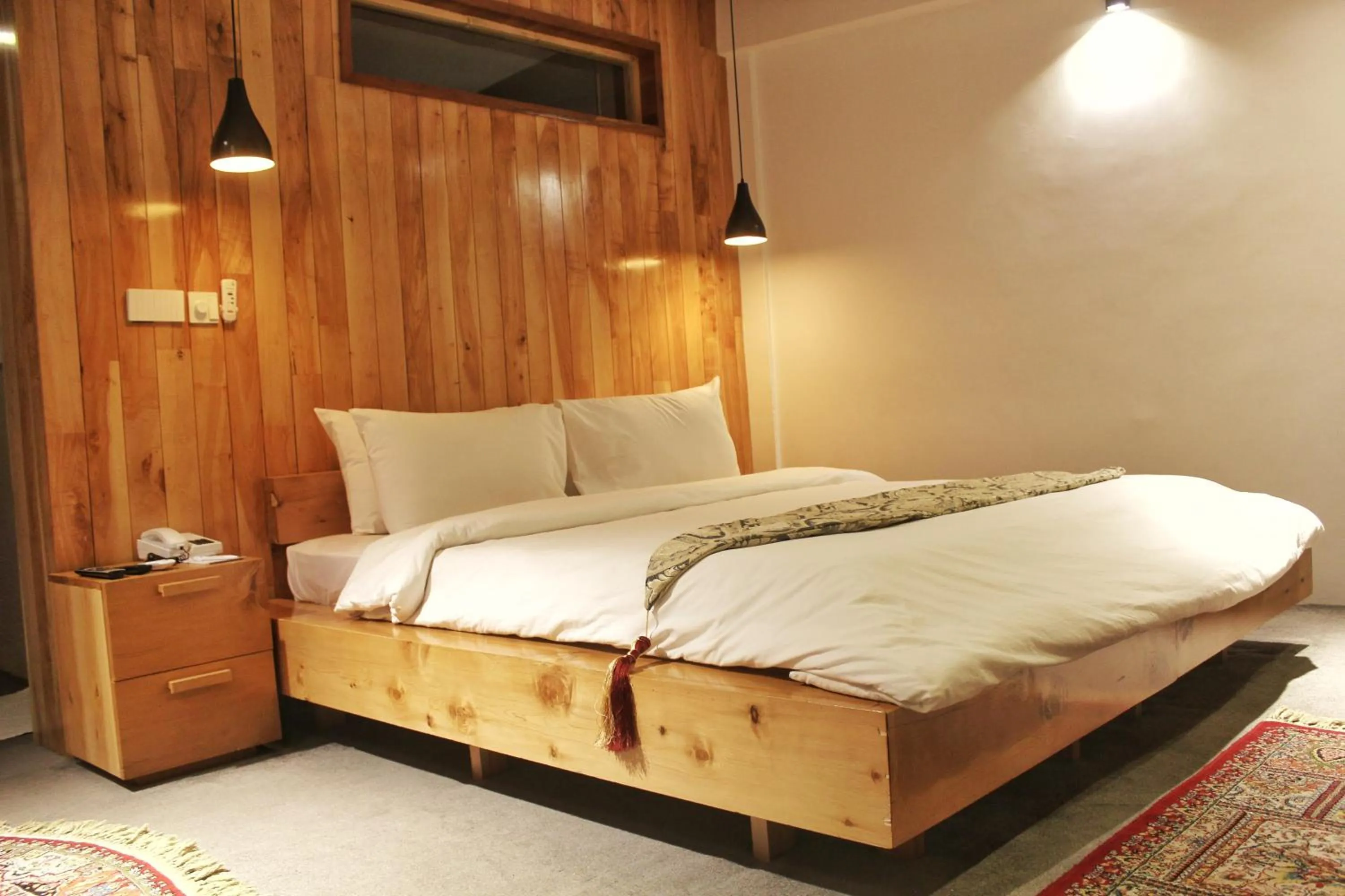 Bed in Famree Resort Hunza