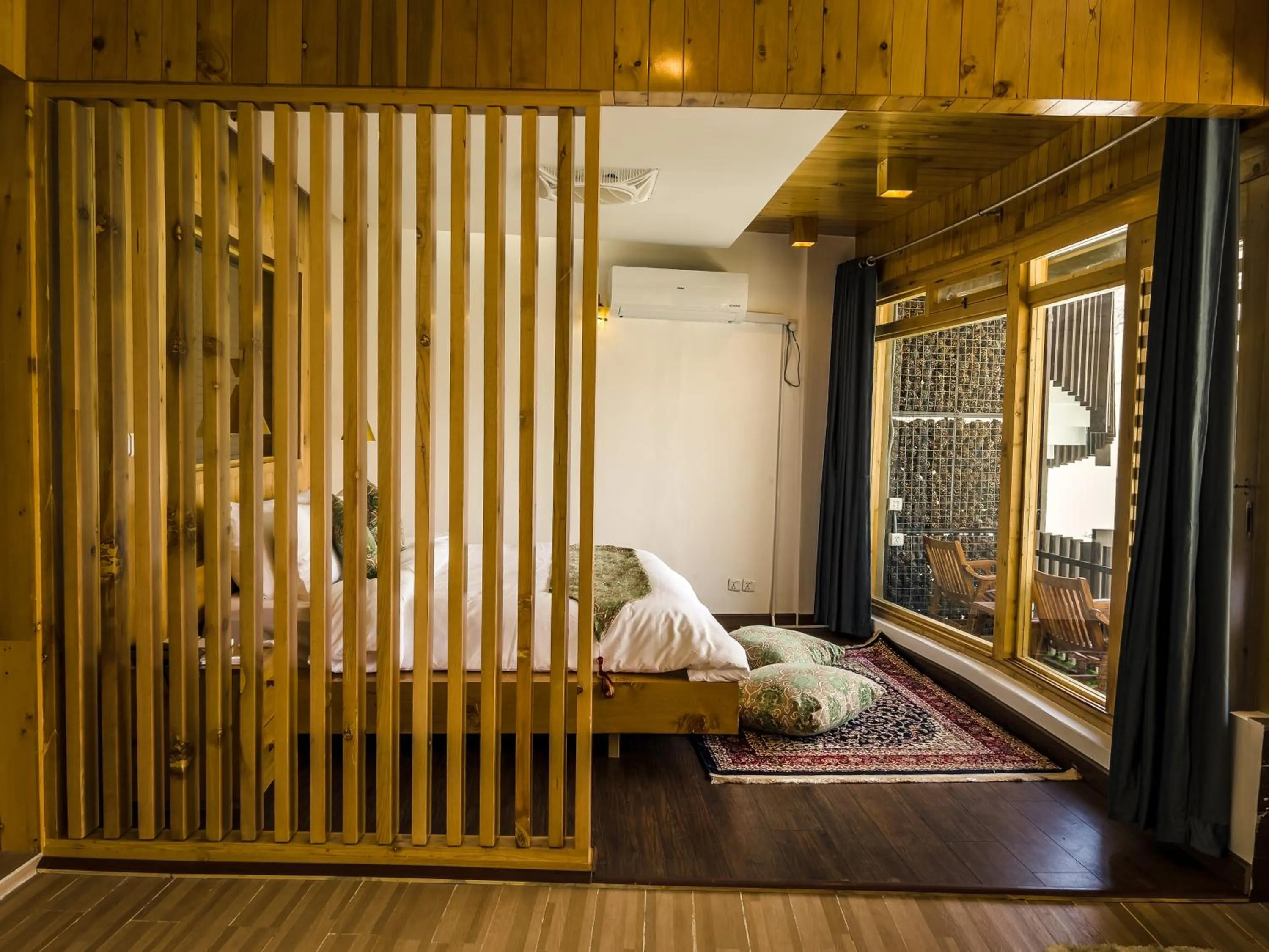 Sauna in Famree Resort Hunza