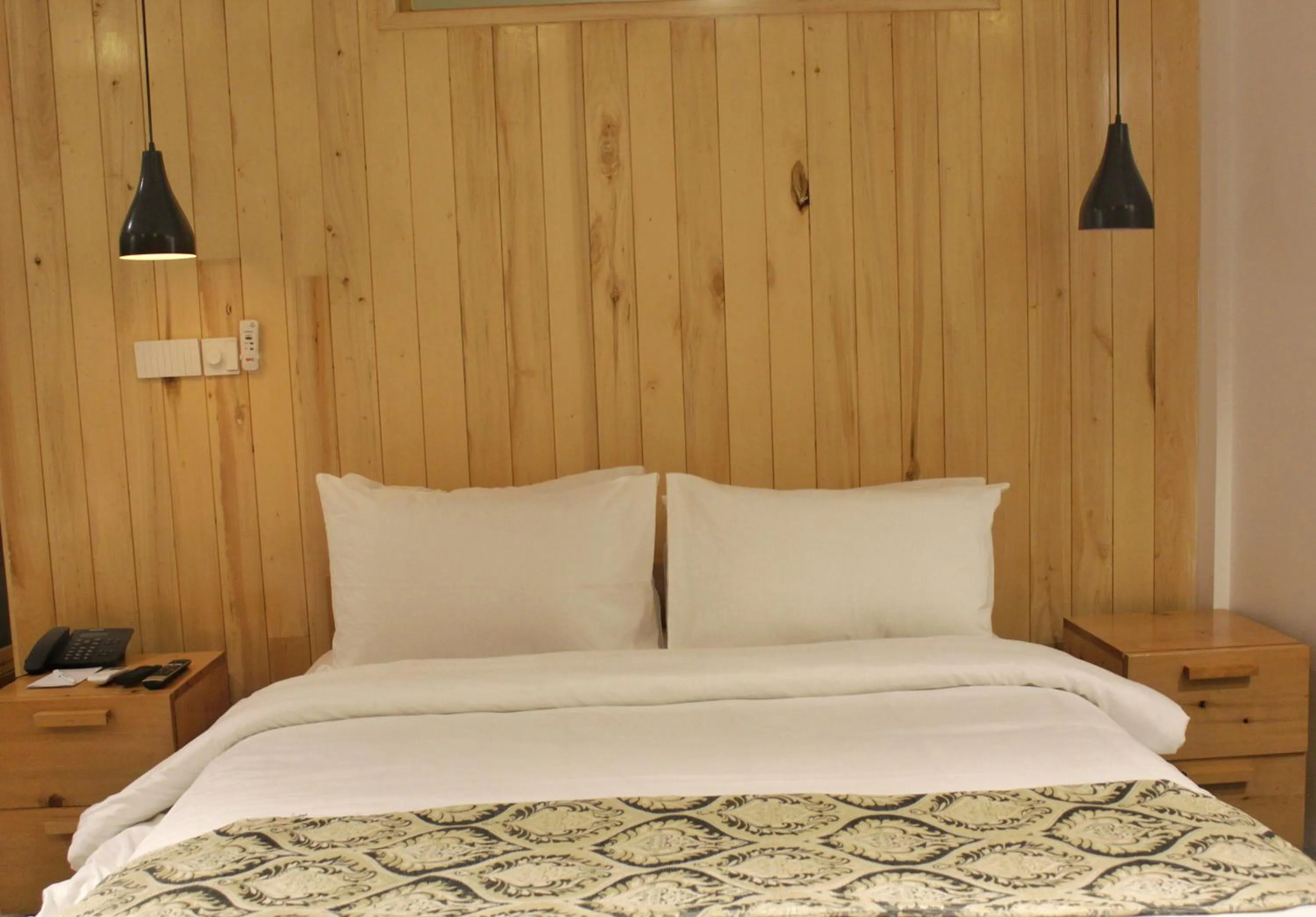 Bed in Famree Resort Hunza