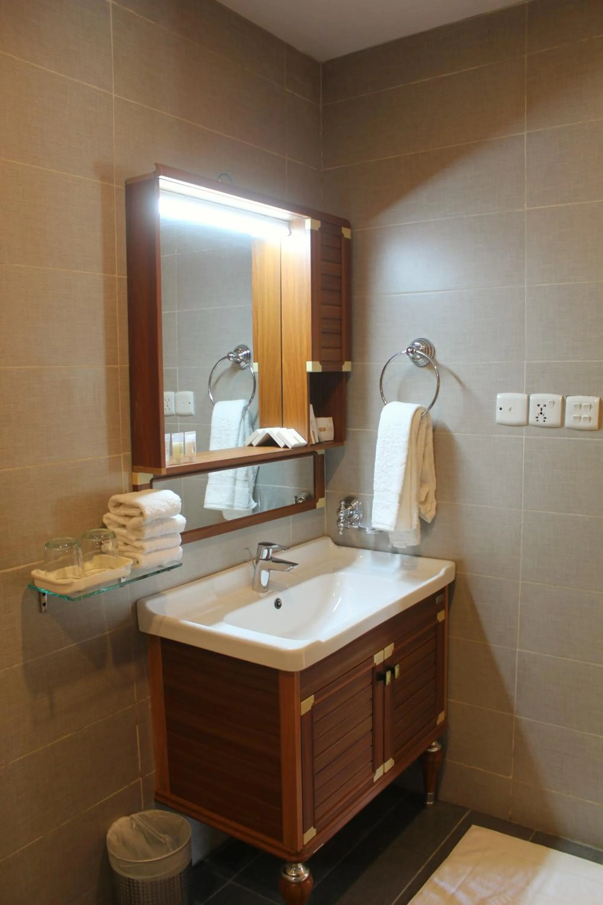 Bathroom in Famree Resort Hunza