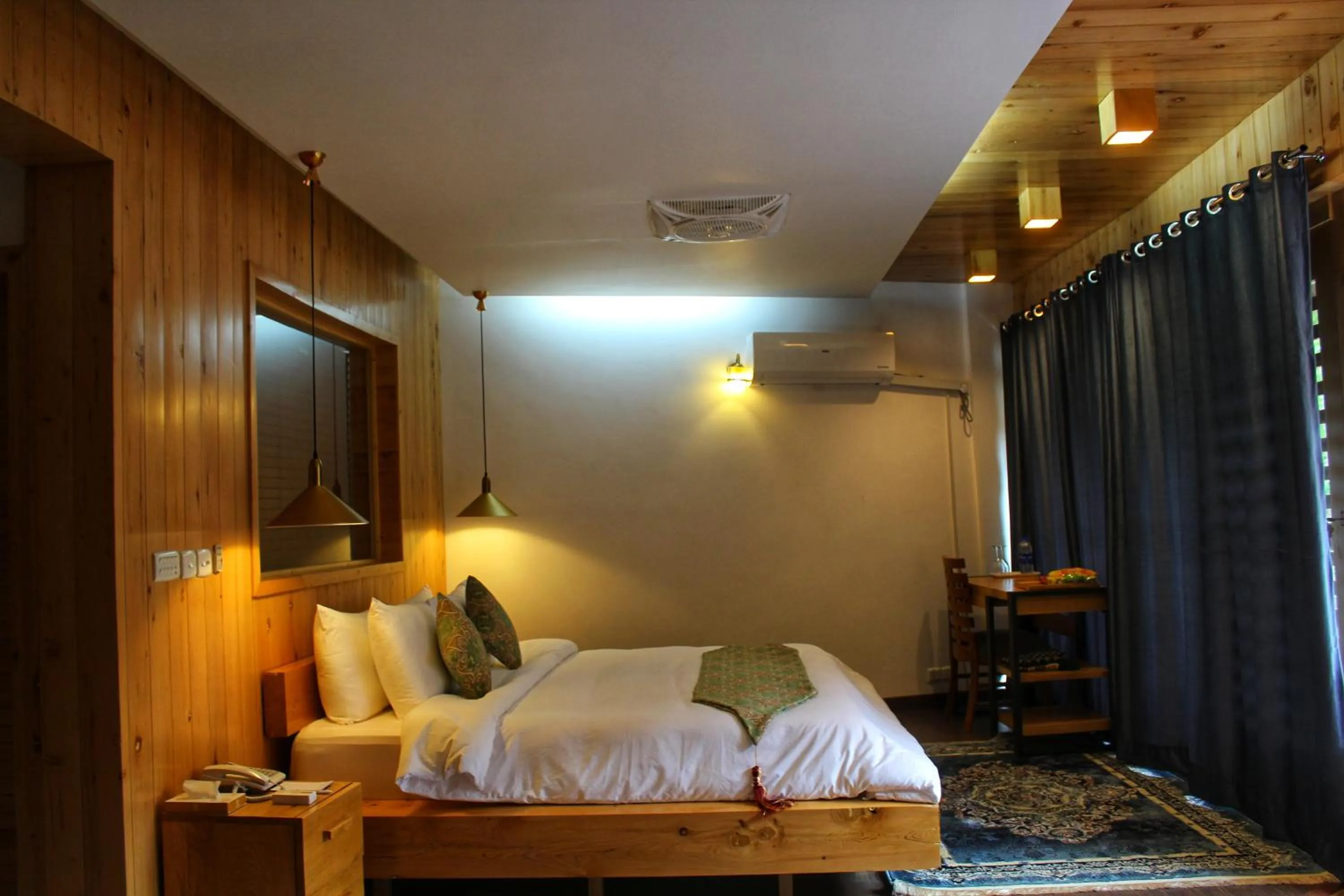 Bed in Famree Resort Hunza