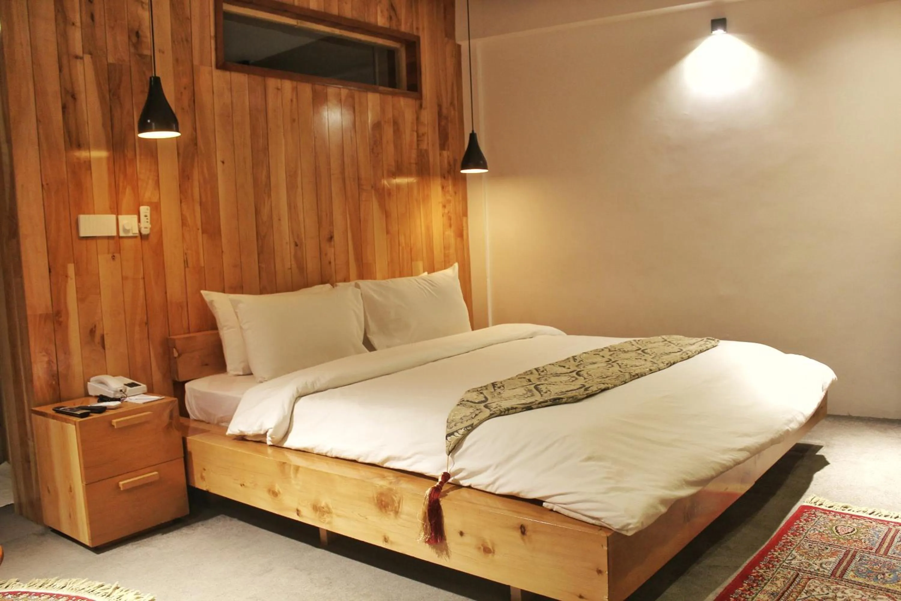 Bed in Famree Resort Hunza