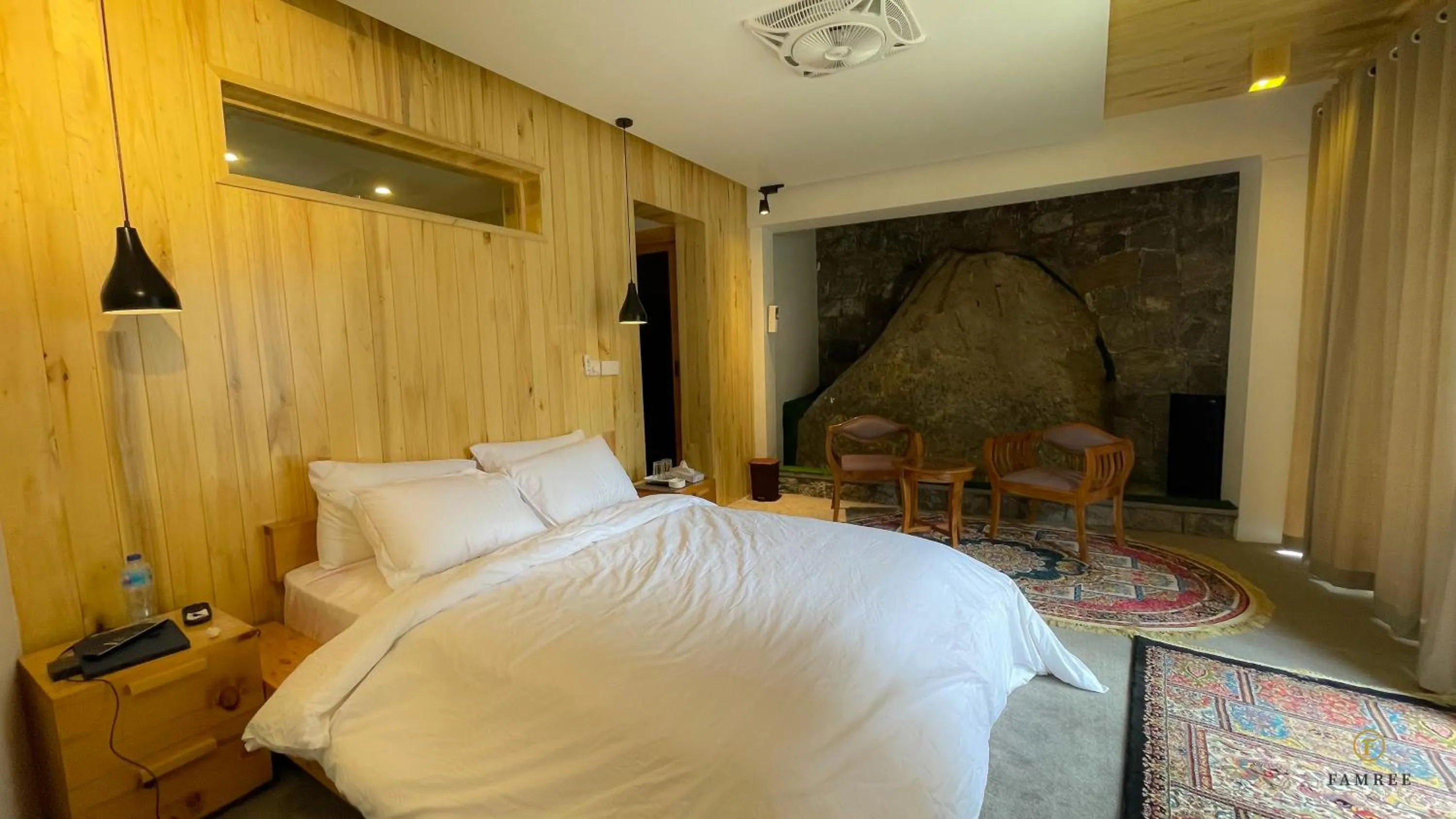 Bedroom, Bed in Famree Resort Hunza