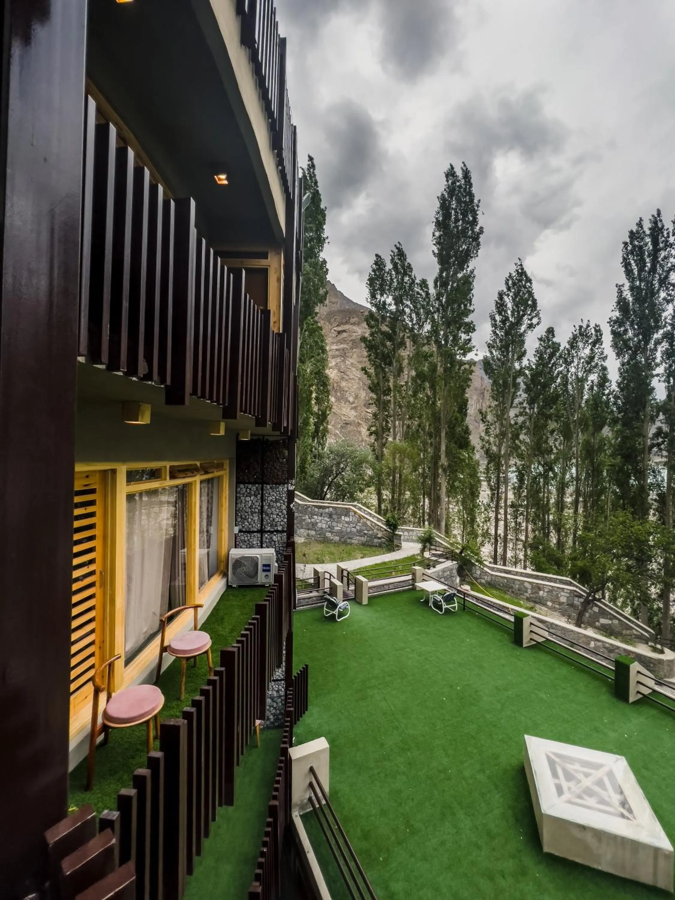 Property building in Famree Resort Hunza
