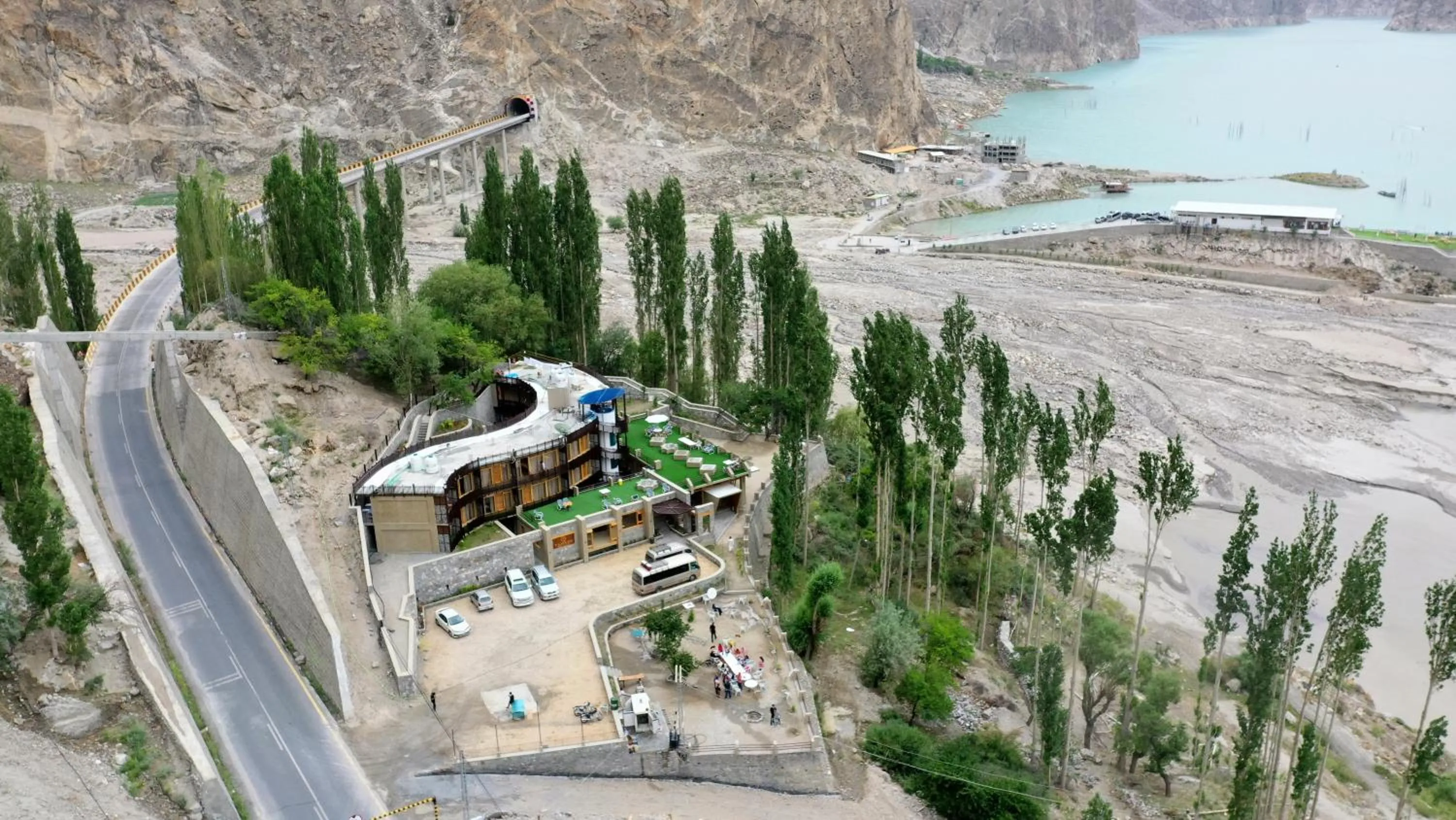 Property building in Famree Resort Hunza