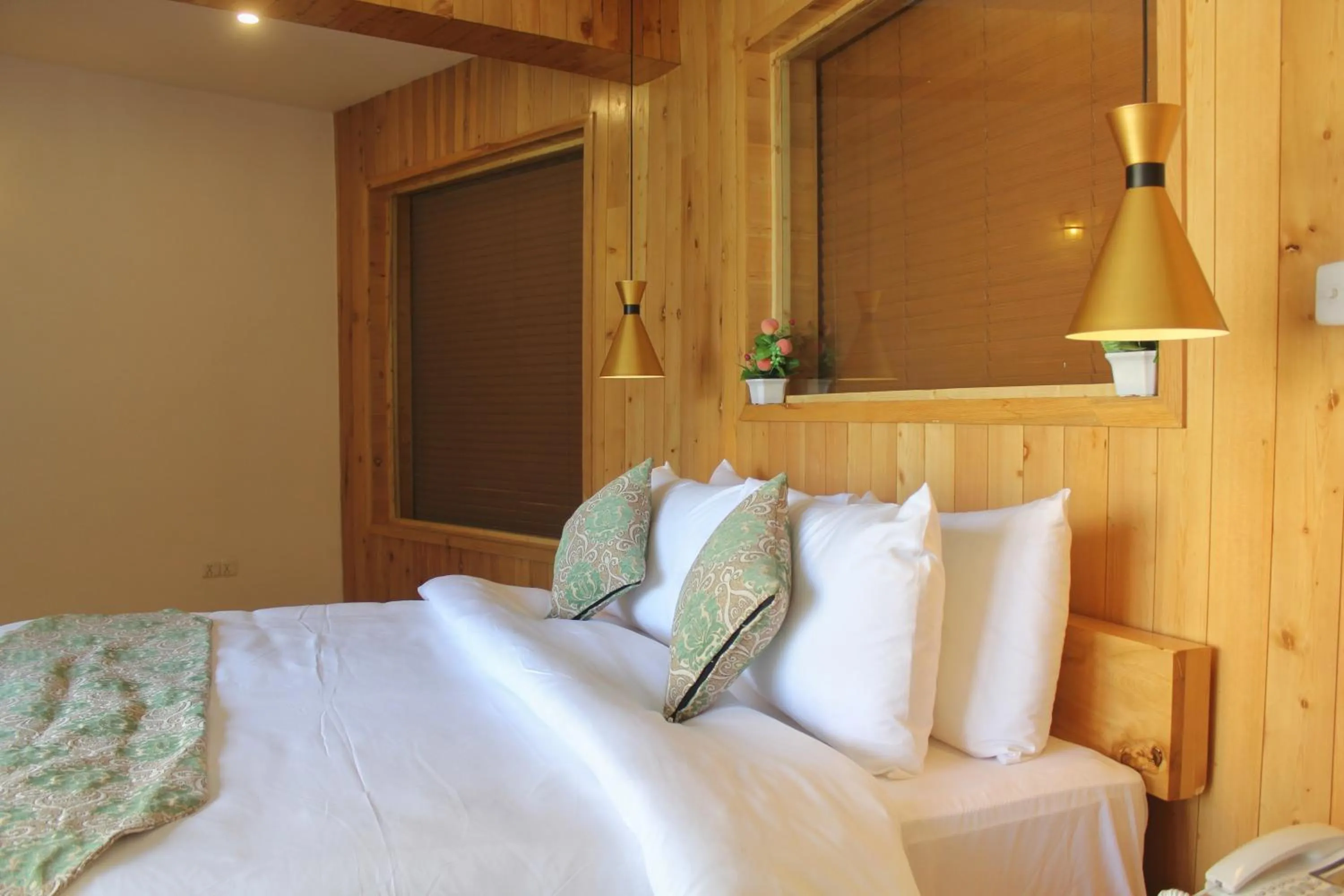 Bed in Famree Resort Hunza