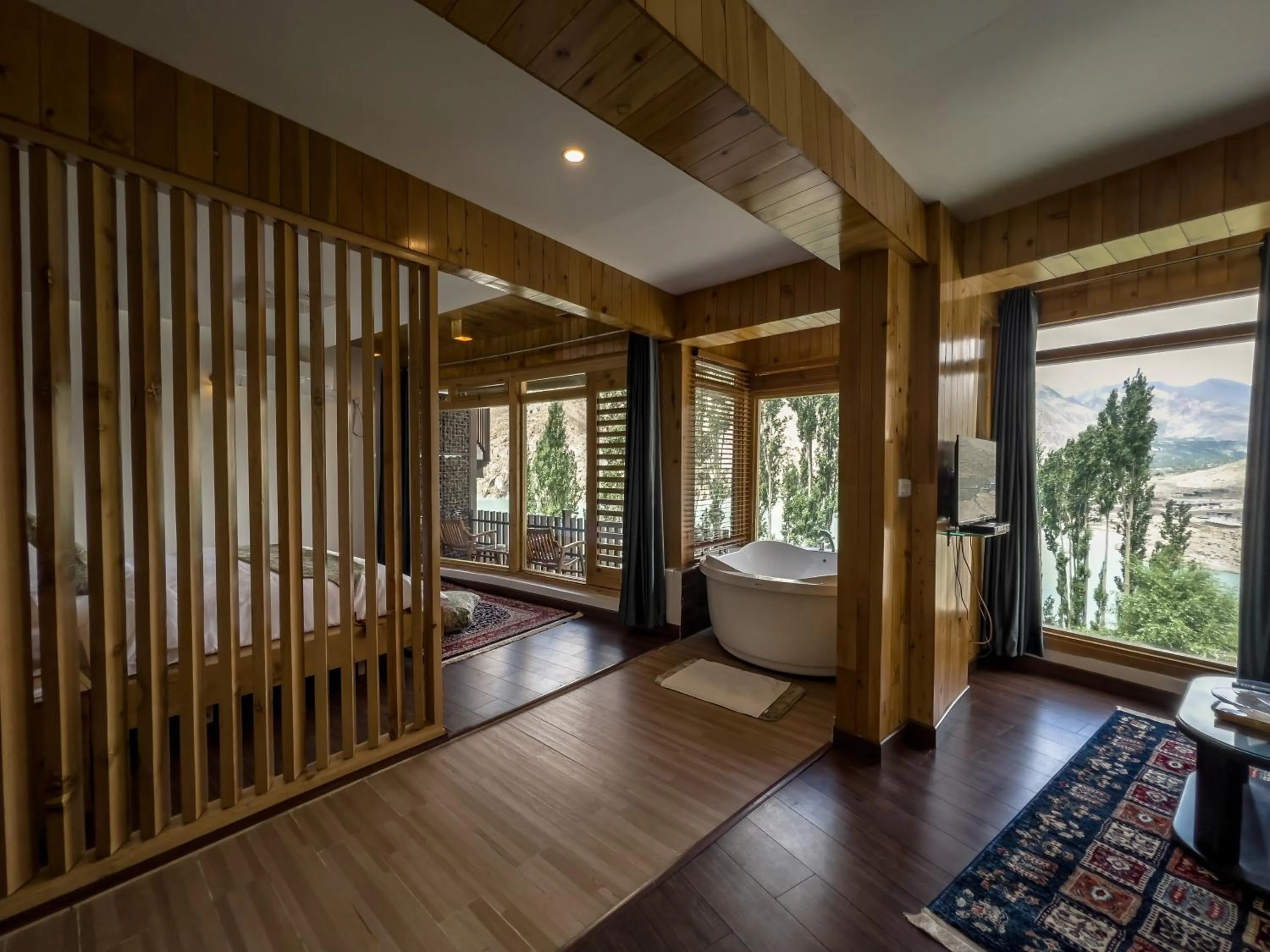 Sauna in Famree Resort Hunza