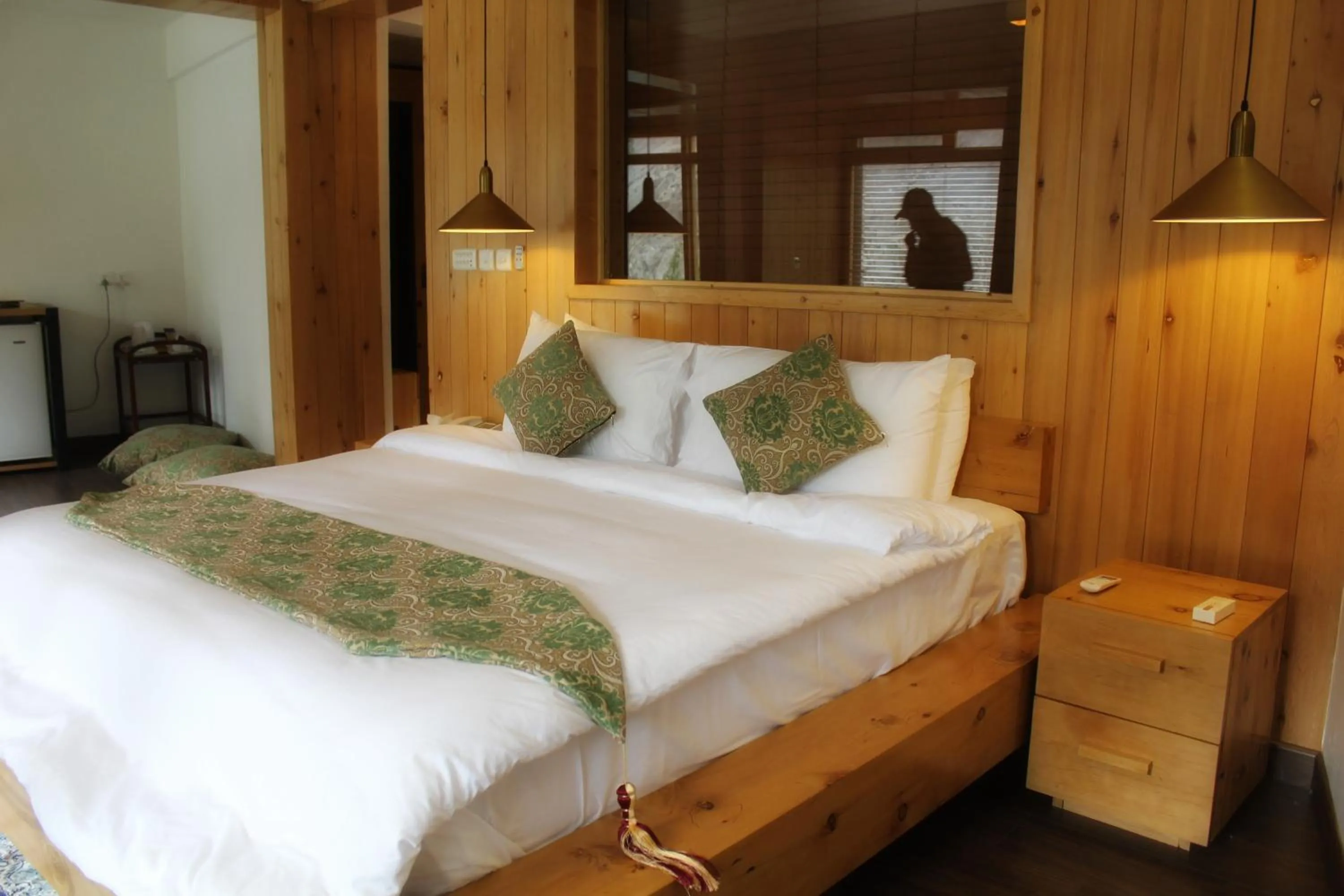 Bed in Famree Resort Hunza